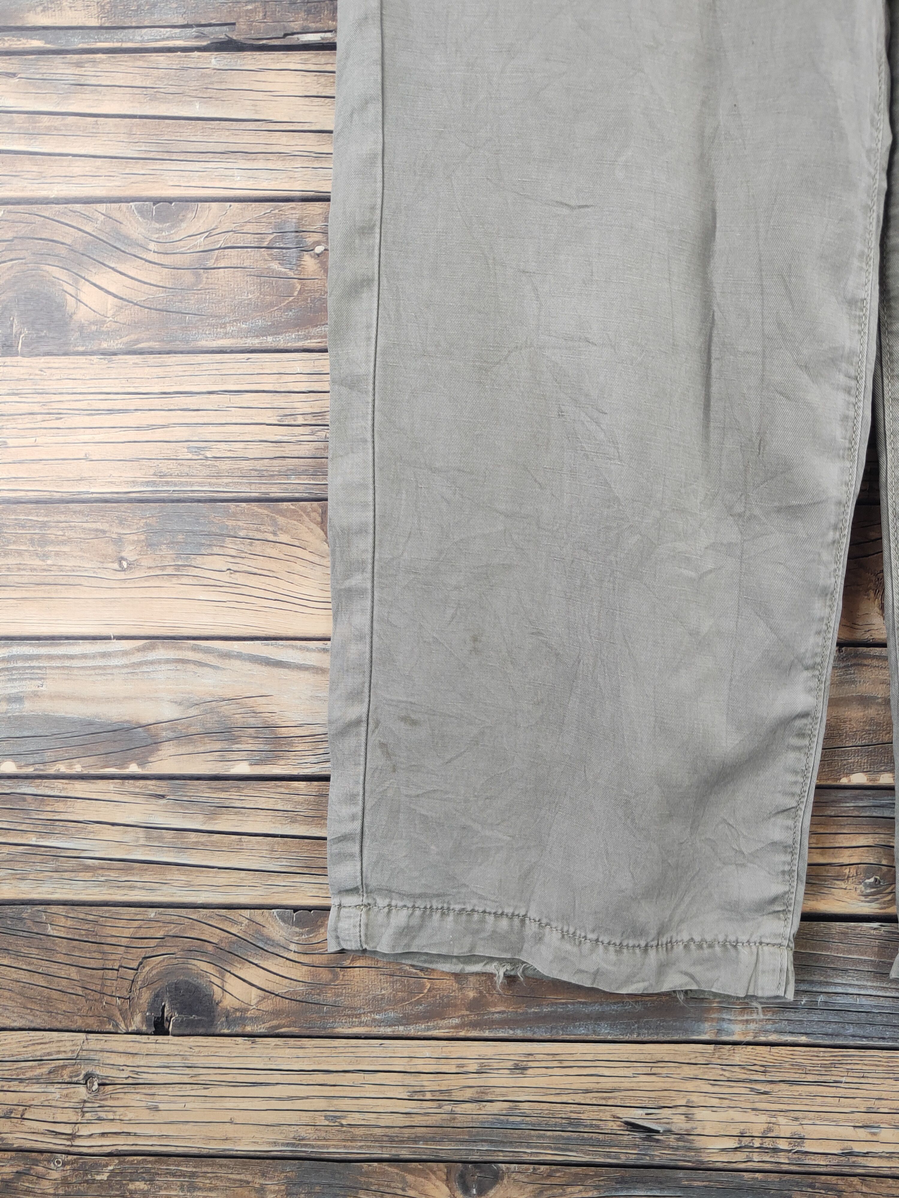Japanese Brand × Vintage Something Green Faded Casual Pants #W2187 Size 30" / US 8 / IT 44 - 4 Thumbnail