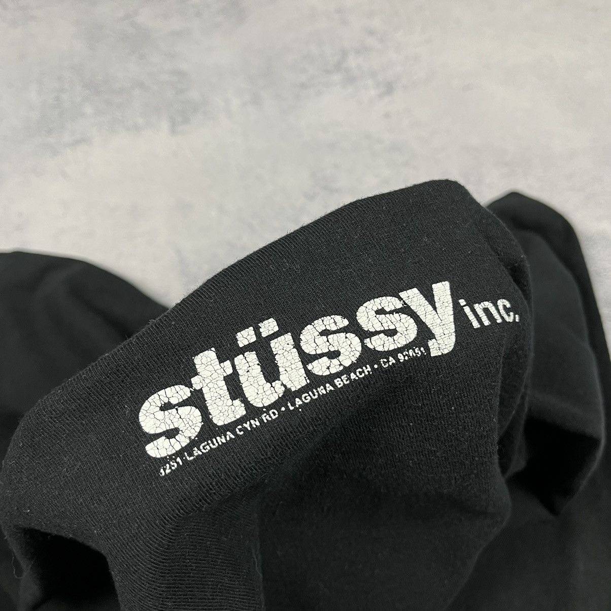 Stussy Vintage Stussy Tour big logo longsleeve 90’s Size US XL / EU 56 / 4 - 4 Thumbnail