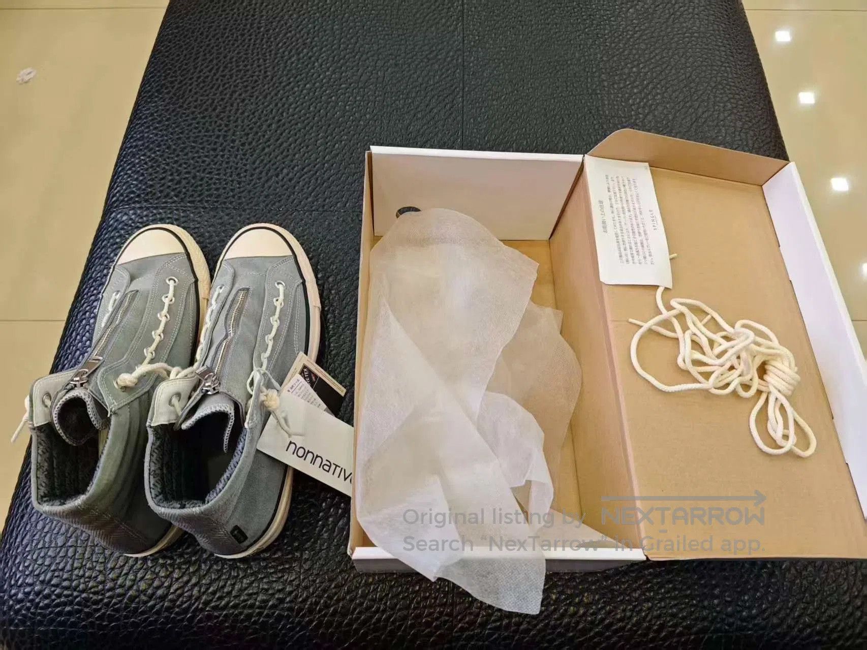 Nonnative NONNATIVE DWELLER TRAINER HI COW GORE-TEX. Size US 5 / EU 37 - 7 Thumbnail