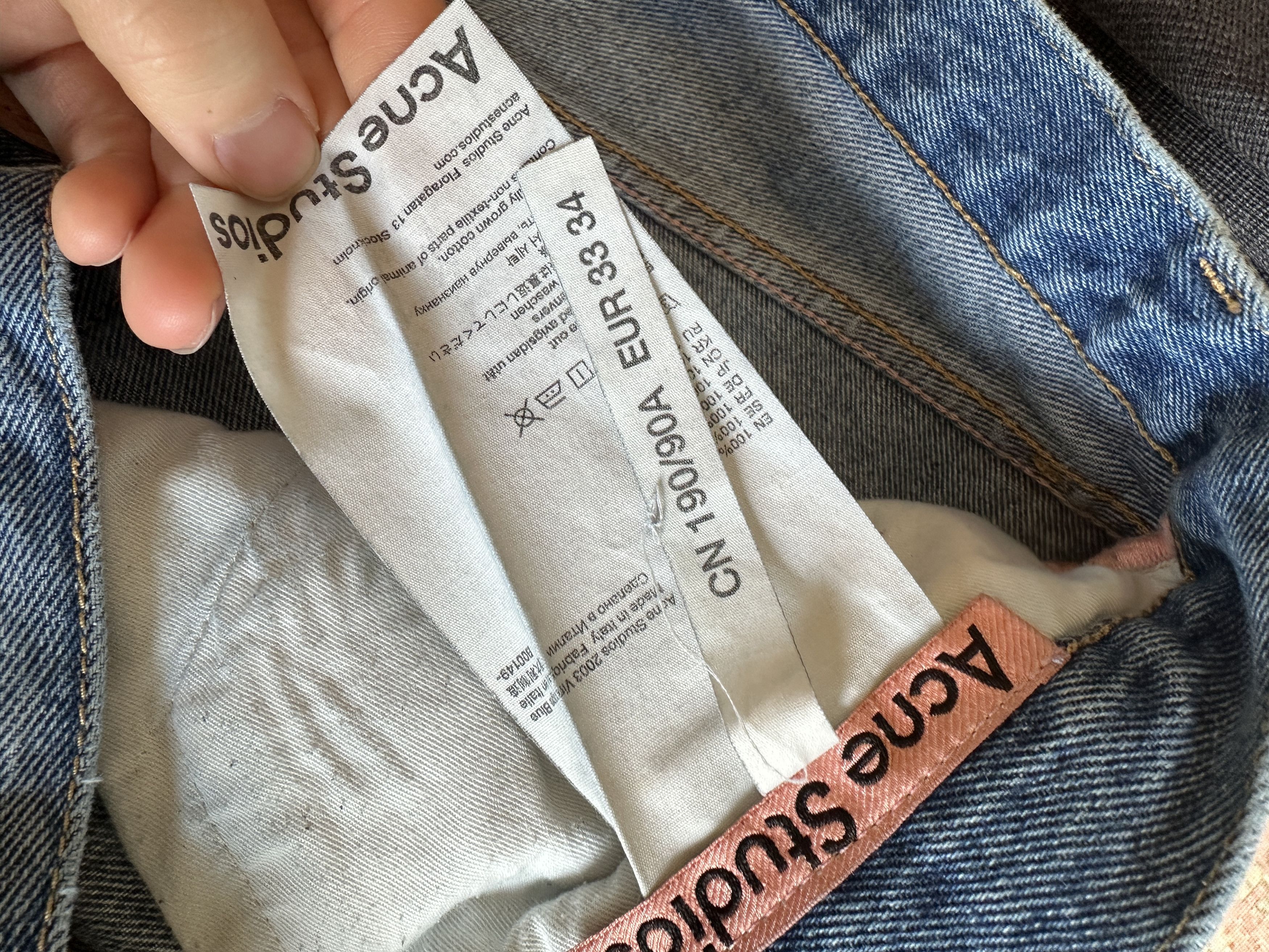 Acne Studios Acne Studios Straight Leg Jeans Size US 36 / EU 52 - 4 Thumbnail