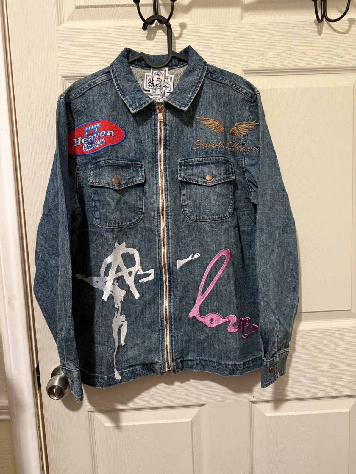 Seventh Heaven Seventh Heaven denim jacket Size US M / EU 48-50 / 2 - 1 Thumbnail