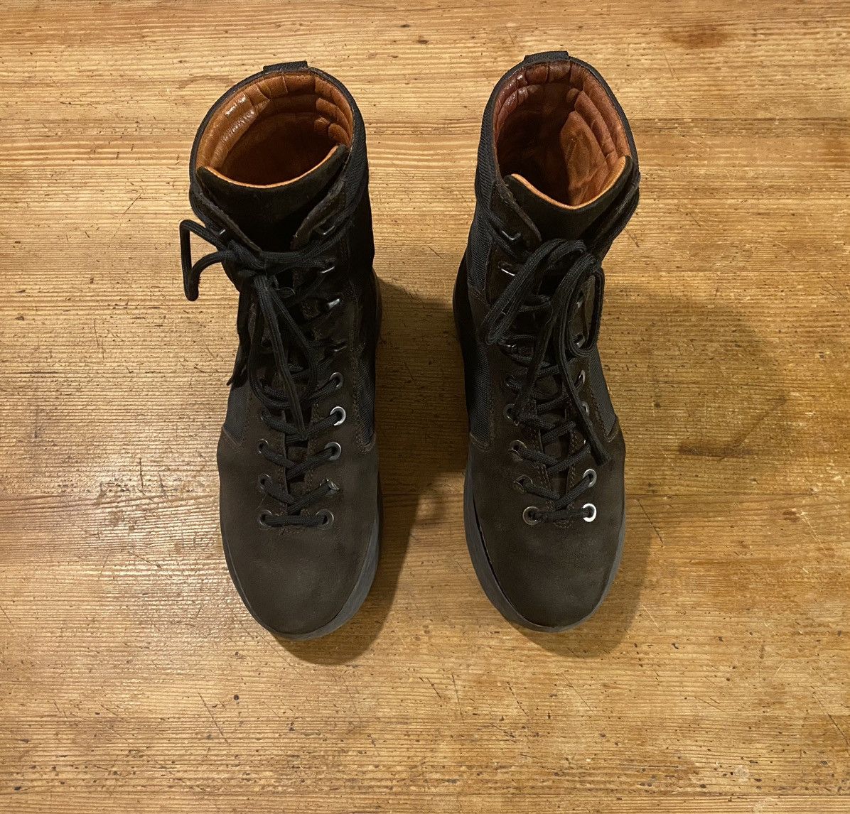 image of Yeezy Season 3 Boot Onyx in Brown, Men's (Size 10)