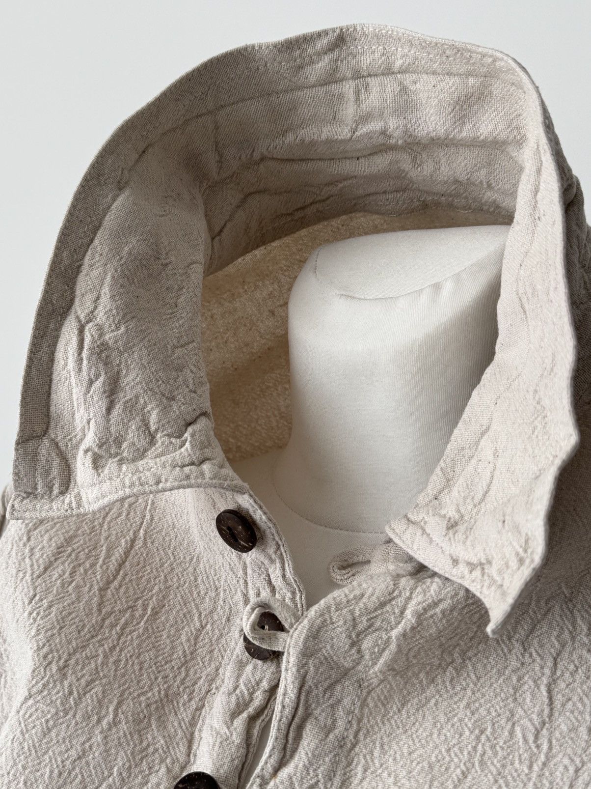 Japanese Brand × Vintage ≈1970s Vintage European Style Women’s Muslin Shirt Size M / US 6-8 / IT 42-44 - 5 Thumbnail