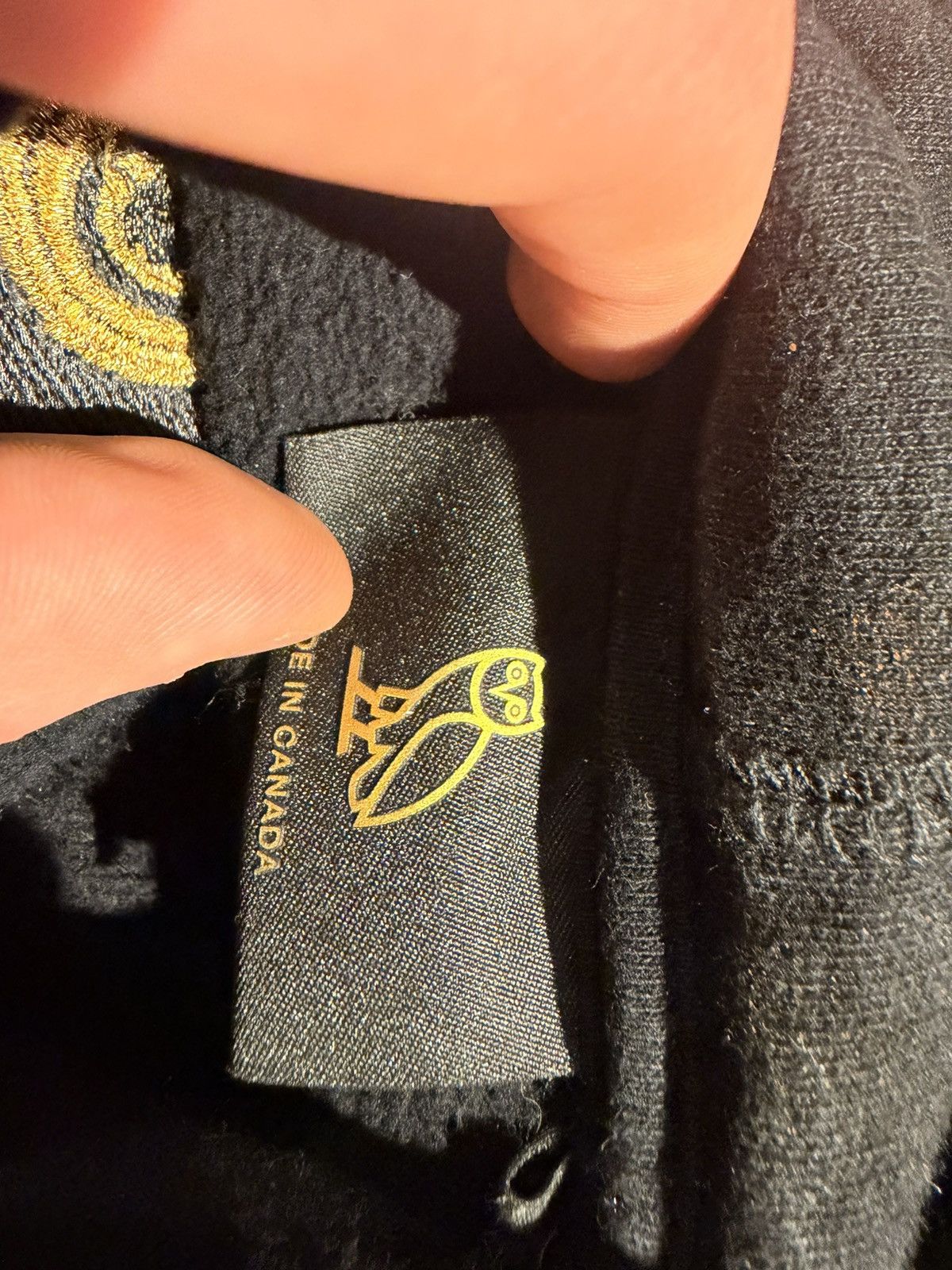 October's Very Own OVO x NBA HOODIE Size US L / EU 52-54 / 3 - 3 Thumbnail