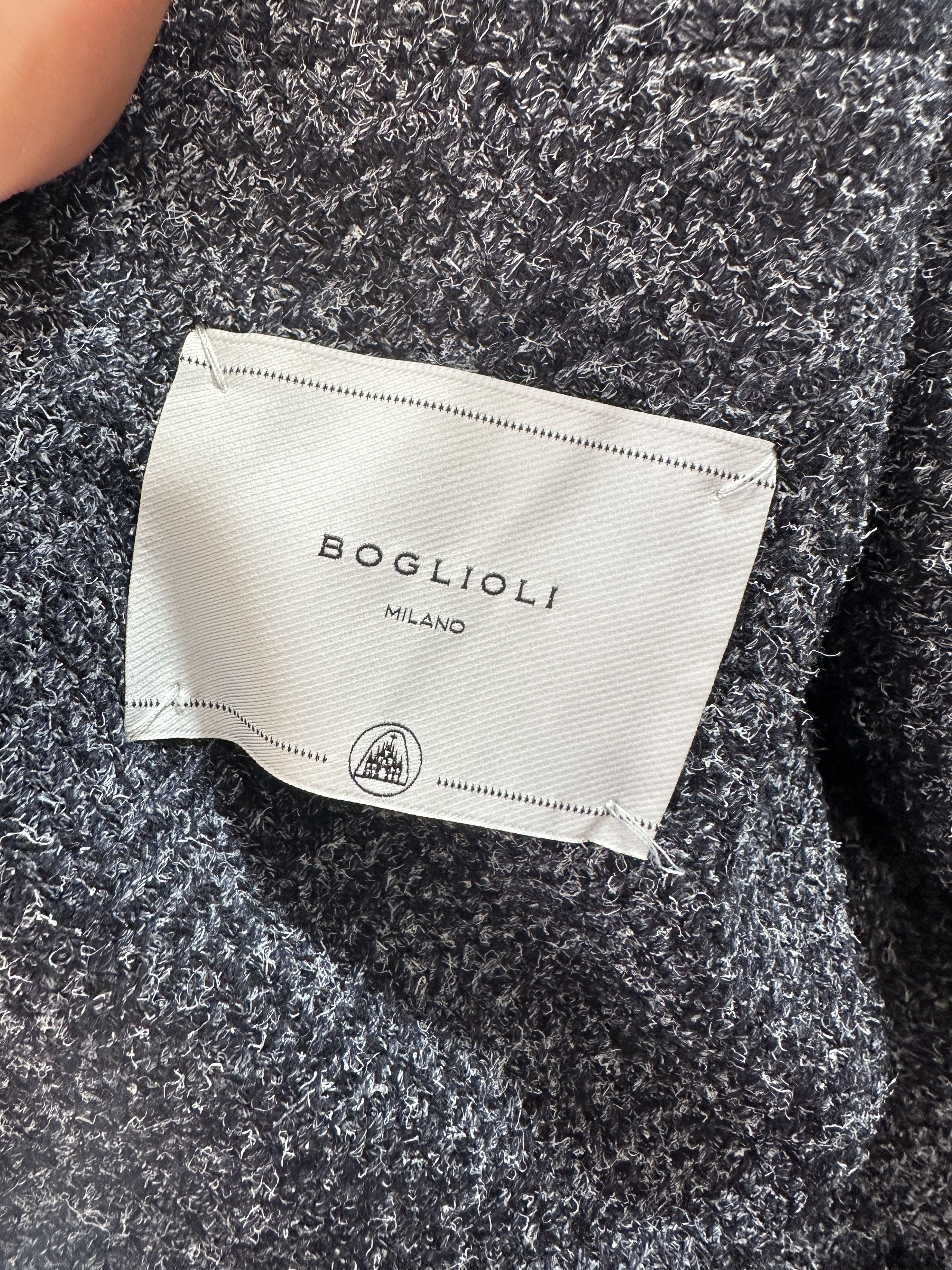 Boglioli Boglioli K-Jacket Bouclé Tweed 2 Button Patch Pockets 48R Size 48R - 3 Thumbnail