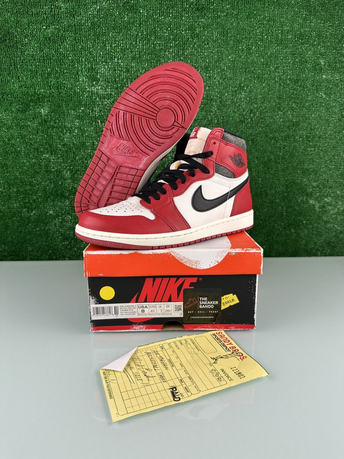Jordan Brand Jordan 1 Retro High OG Chicago Reimagined Lost Found Size 8 Size US 8 / EU 41 - 1 Thumbnail