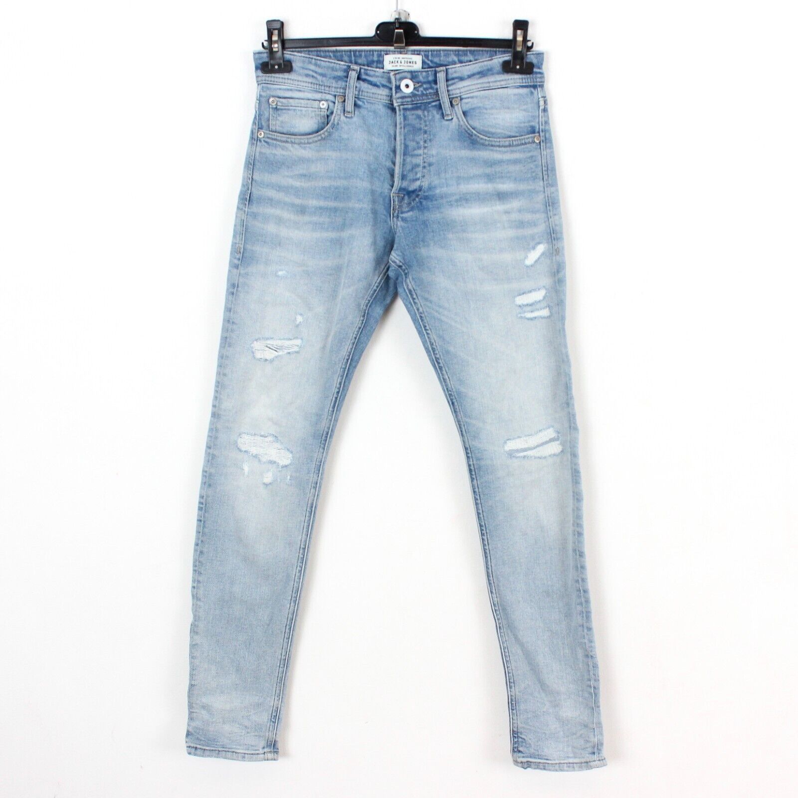 Jack & Jones Glenn W28 L32 Slim Fit Tapered Leg Jeans Denim Pants ripped Size US 28 / EU 44 - 1 Thumbnail