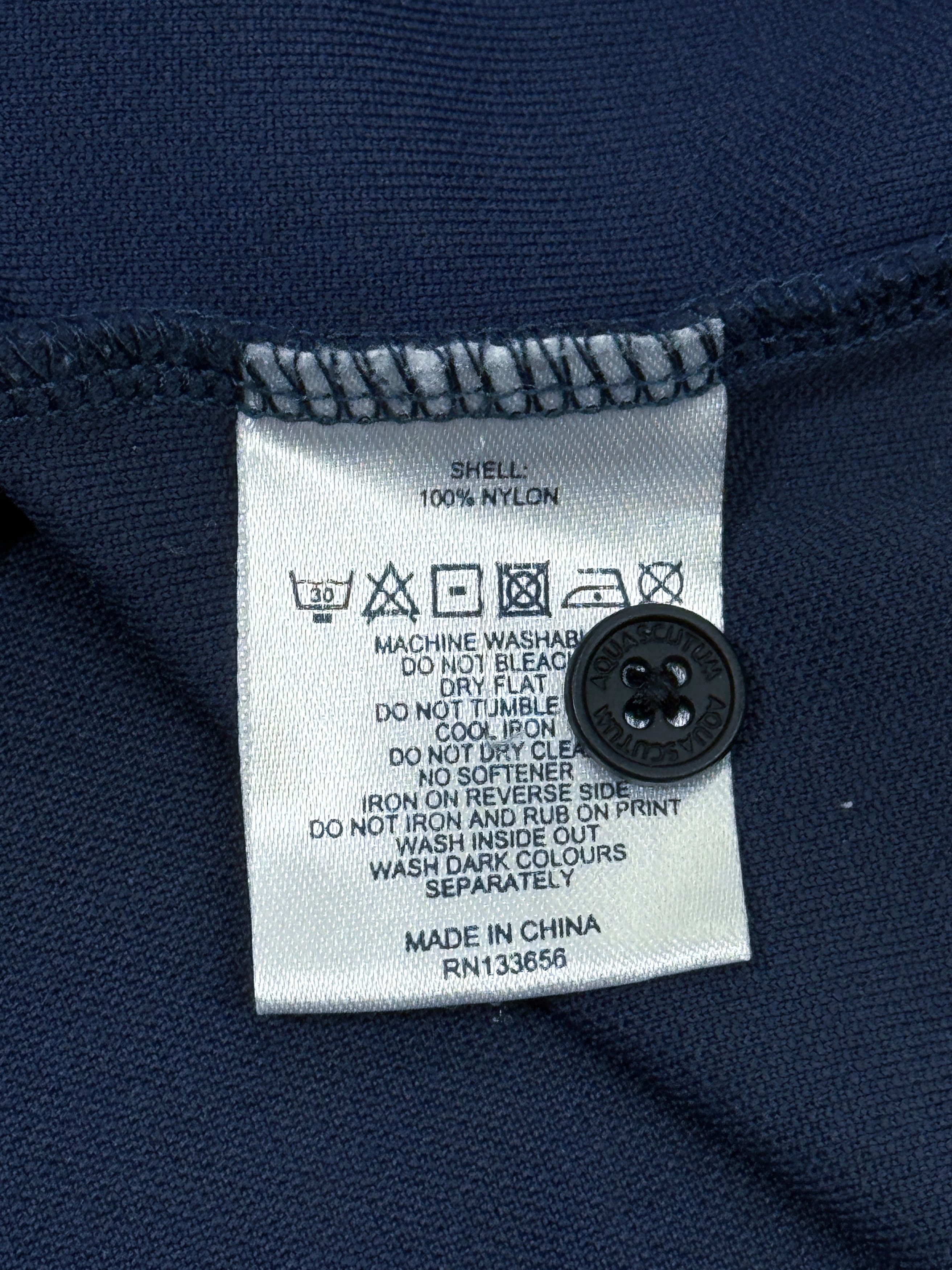 Aquascutum Aquascutum London Polo T-Shirt Dark Blue & Chek Collar Size US L / EU 52-54 / 3 - 14 Thumbnail