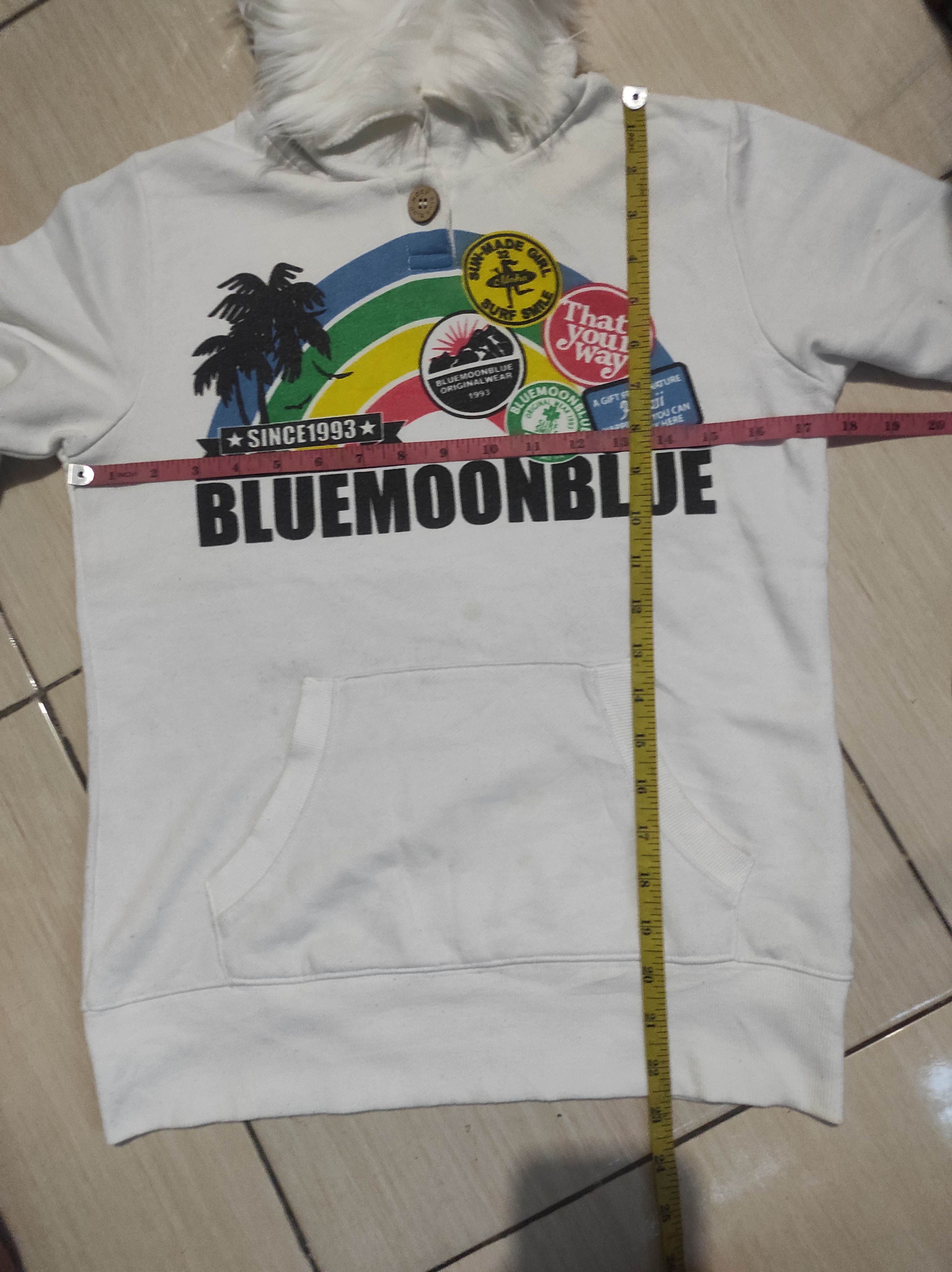Hysteric Glamour Blue Moon Blue Fur Hoodie i6w9 LGB style Size US XS / EU 42 / 0 - 20 Thumbnail