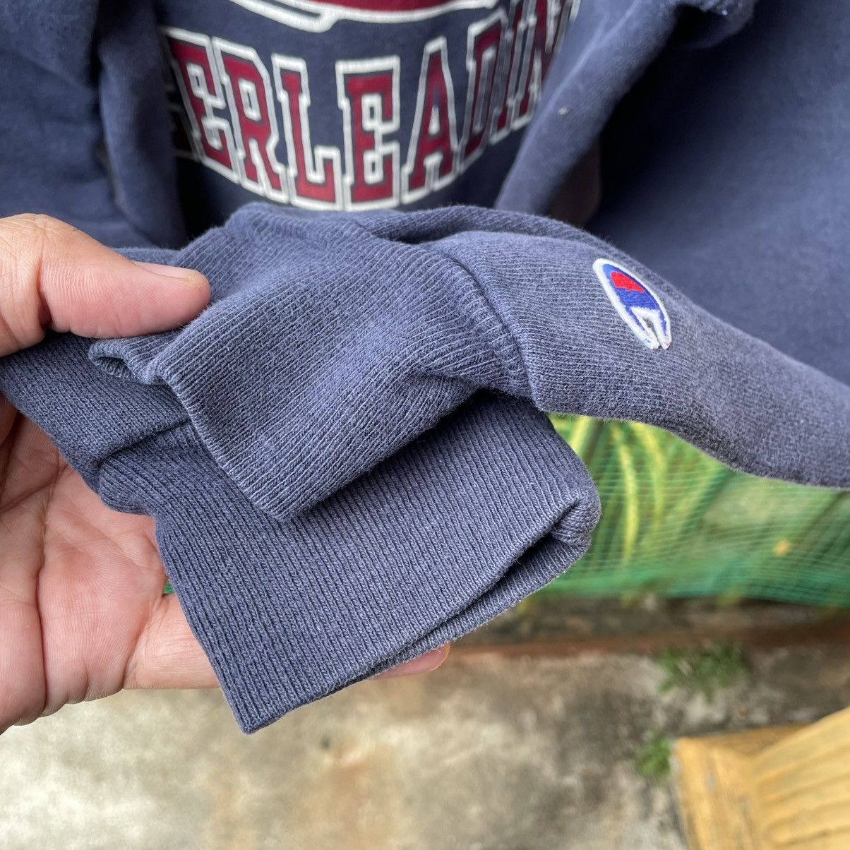Champion 🔥Vintage Champion USA Made Pine Forest Sweatshirts Size US M / EU 48-50 / 2 - 7 Thumbnail
