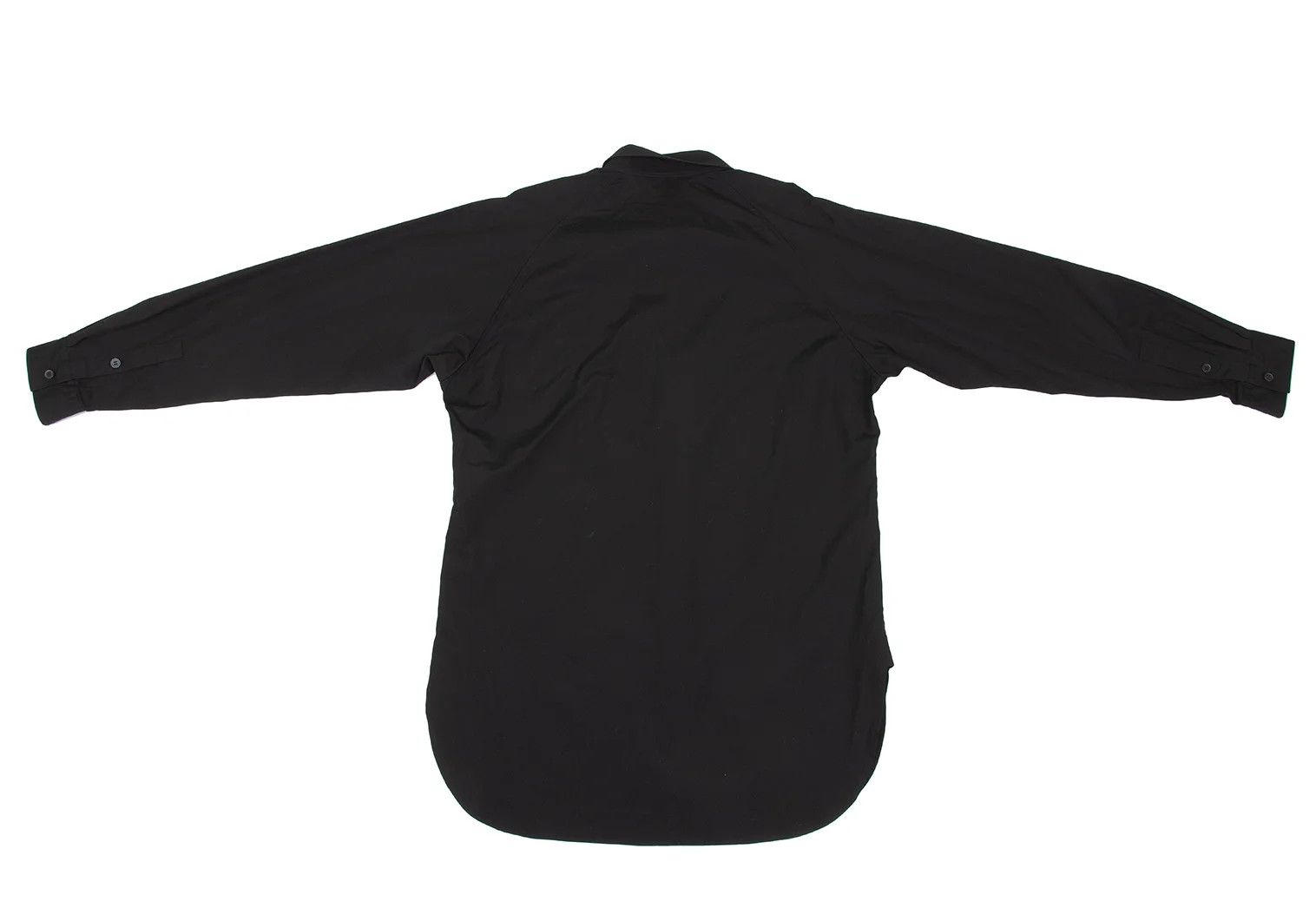 Yohji Yamamoto Yohji Yamamoto Asymmetrical Collar Shirt Black Size US M / EU 48-50 / 2 - 15 Thumbnail