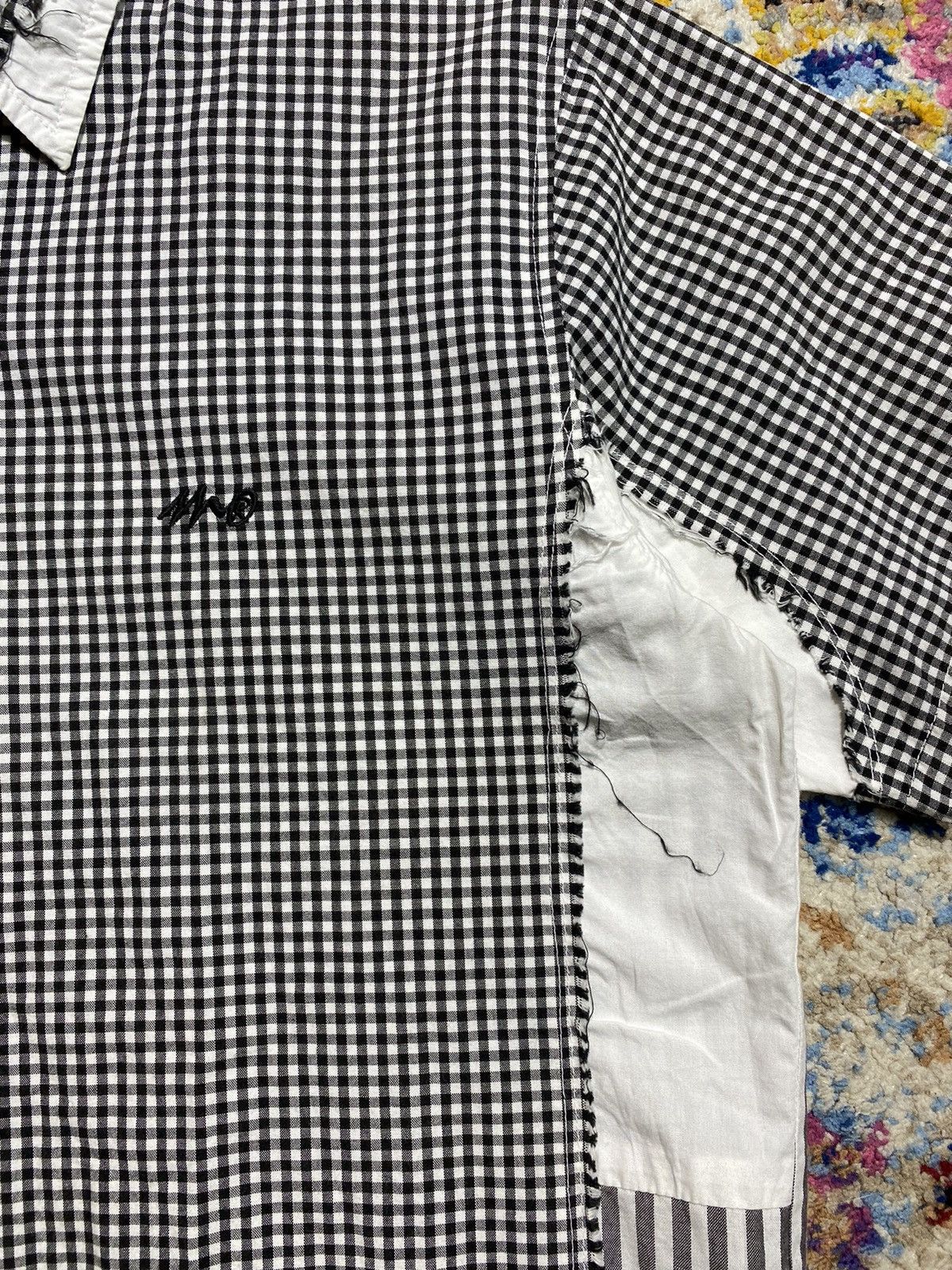 Montage Vintage Montage Japan Statements Cut Rework Button Up Shirts Size US M / EU 48-50 / 2 - 4 Thumbnail