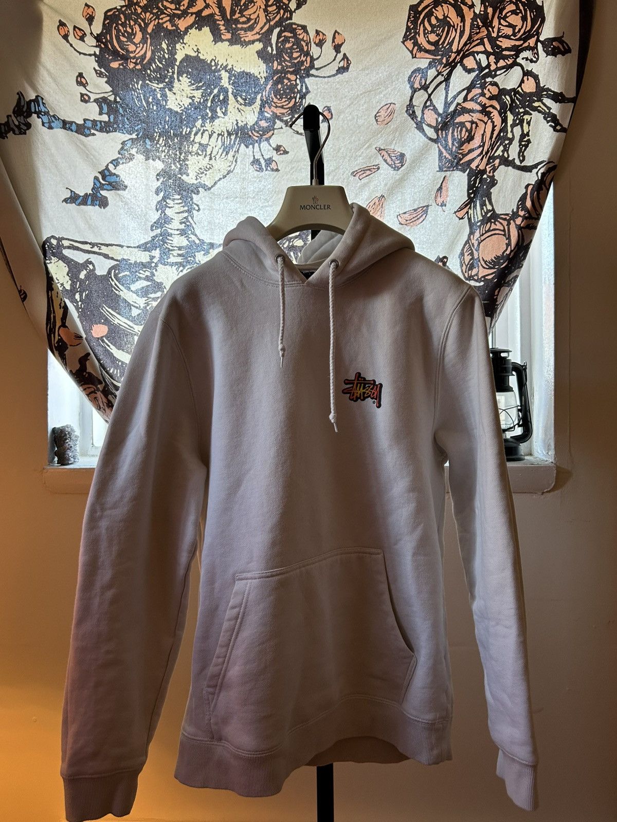 Stussy Stussy 8 Ball Flame Hoodie Size US S / EU 44-46 / 1 - 1 Thumbnail
