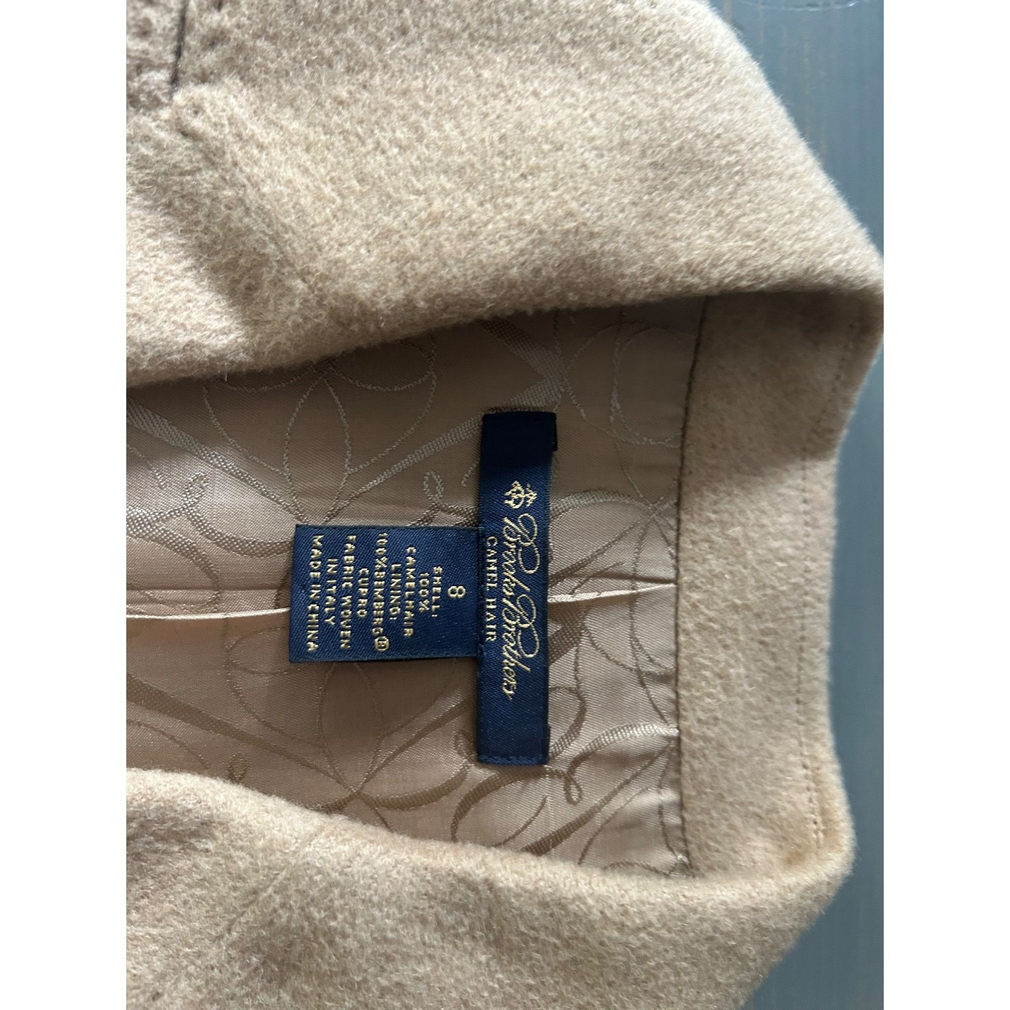 Brooks Brothers Brooks Brothers Women’s Italian fabric baby Camel hair Blaze Size M / US 6-8 / IT 42-44 - 8 Thumbnail