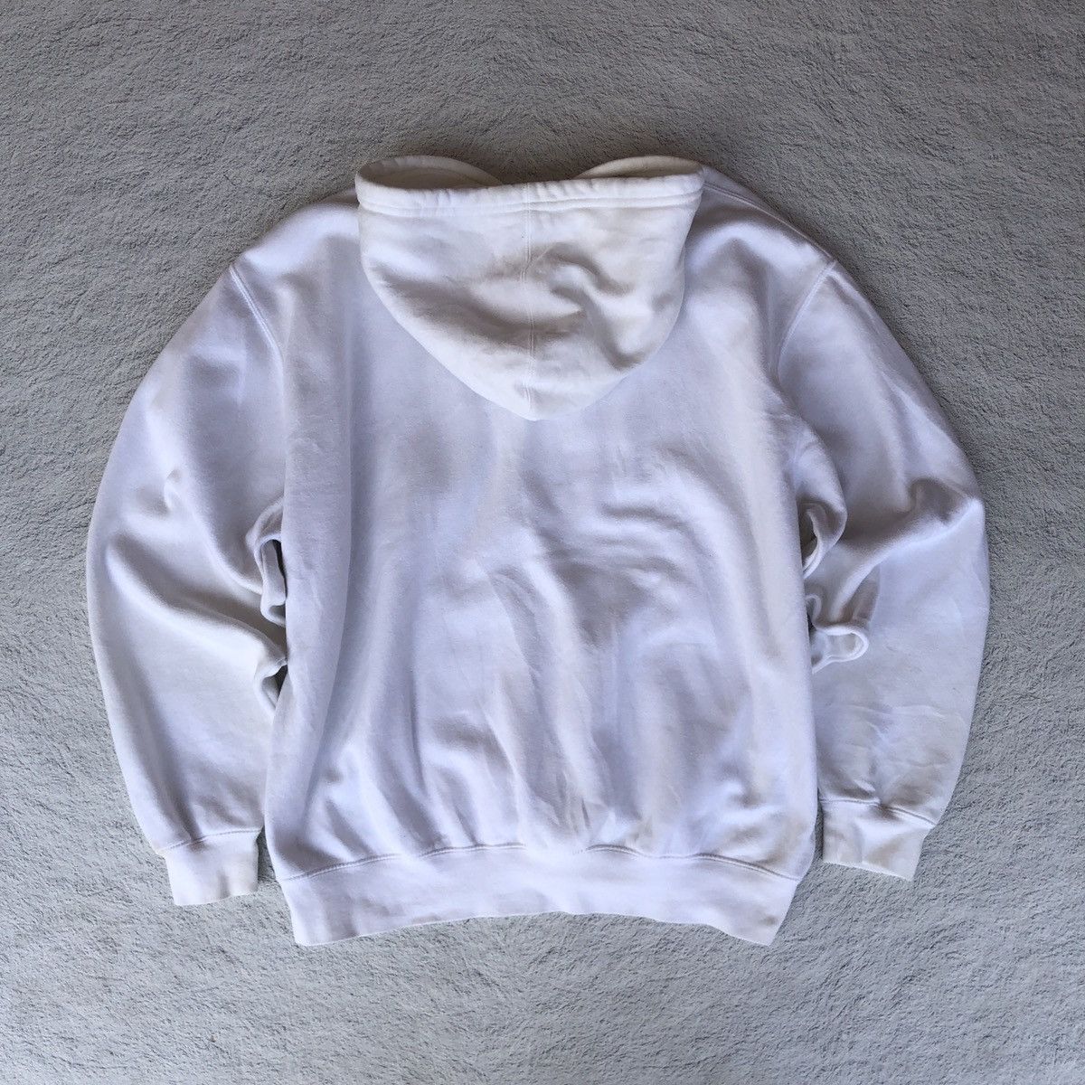 Nike × Vintage 90's Nike Washington Hoodie White Large Size US XL / EU 56 / 4 - 2 Thumbnail