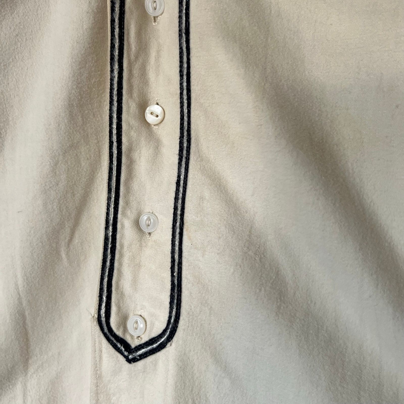 Vintage 1940s Inderrieden Foods Baseball Jersey | Pepperell | Size M Size US M / EU 48-50 / 2 - 9 Thumbnail