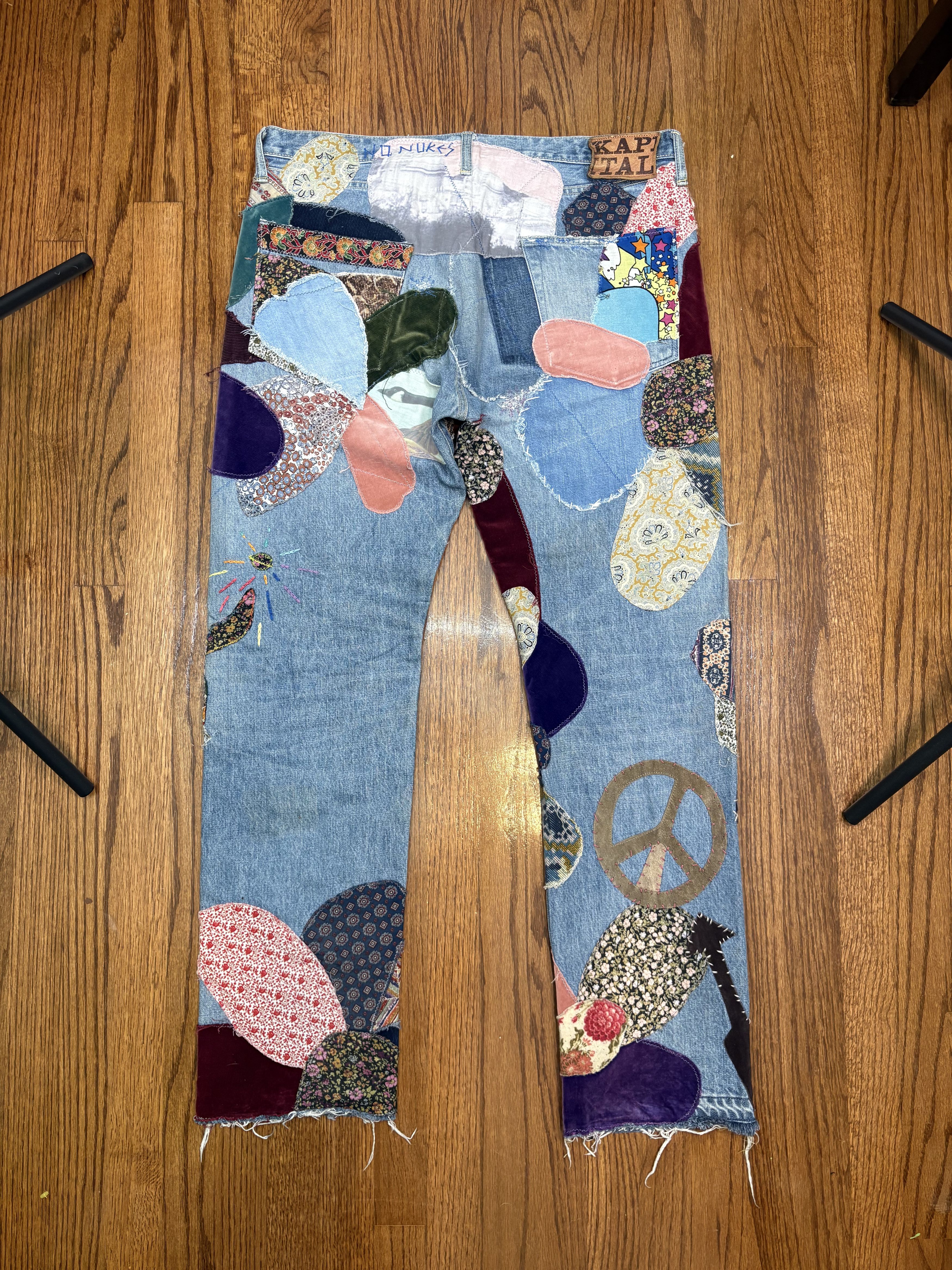 Kapital Kapital Patchwork Monkey Cisco Denim Size US 38 / EU 54 - 2 Thumbnail