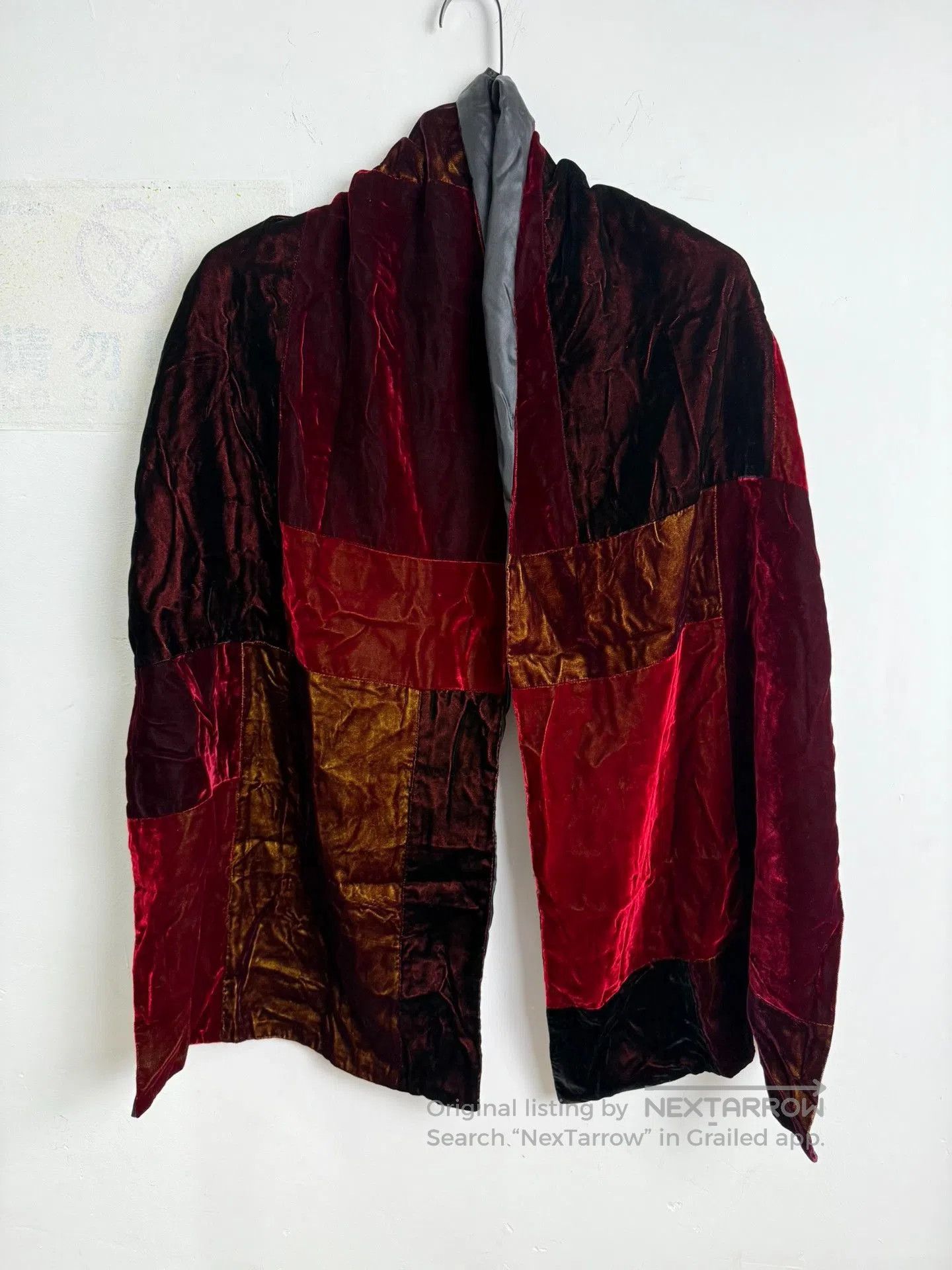 Comme des Garcons comme des garcons metallic velvet silk scarf. Size ONE SIZE - 1 Thumbnail