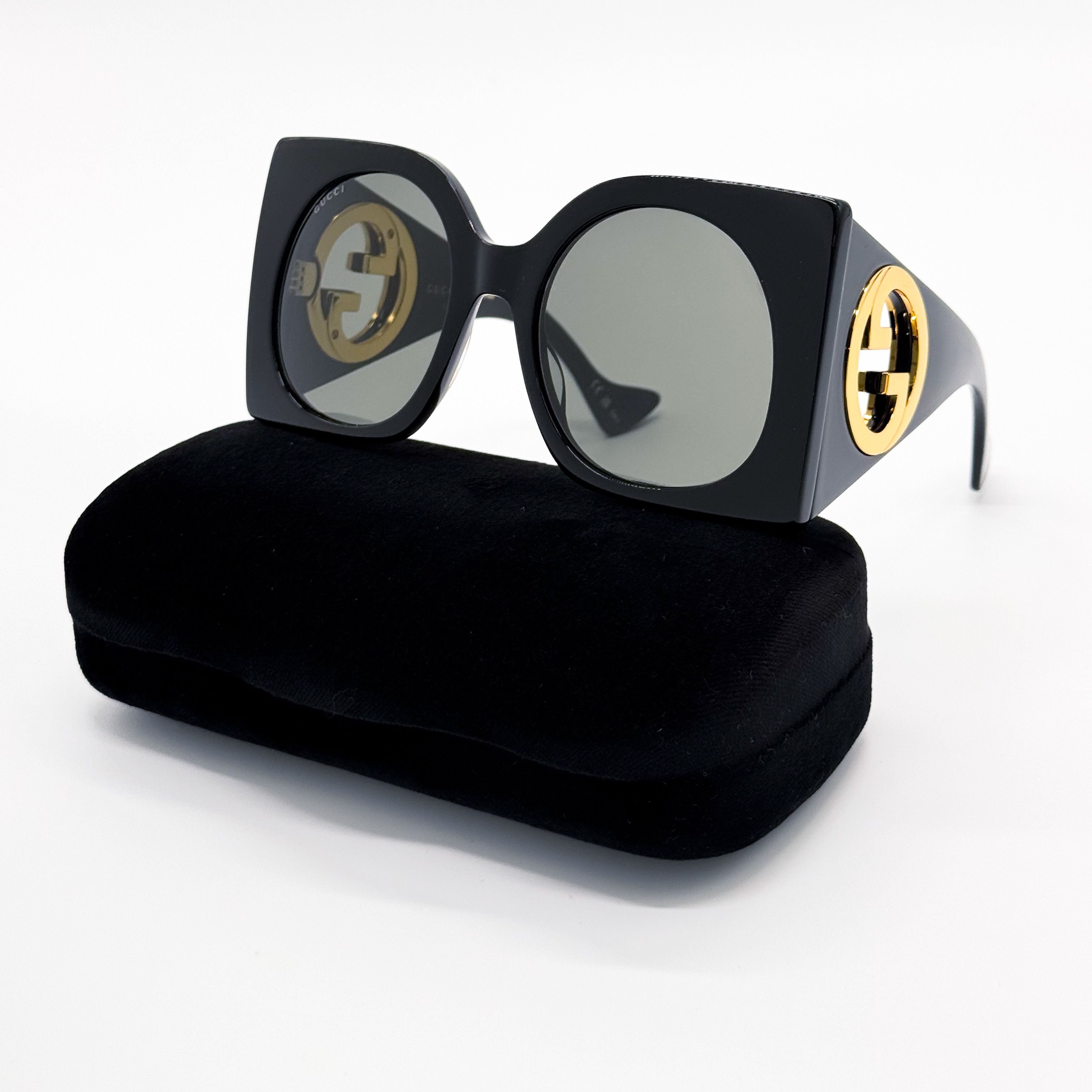 Gucci NEW GUCCI SUNGLASSES GUCCI GG1254S 001 BUTTERFLY EYEWEAR Size ONE SIZE - 2 Thumbnail