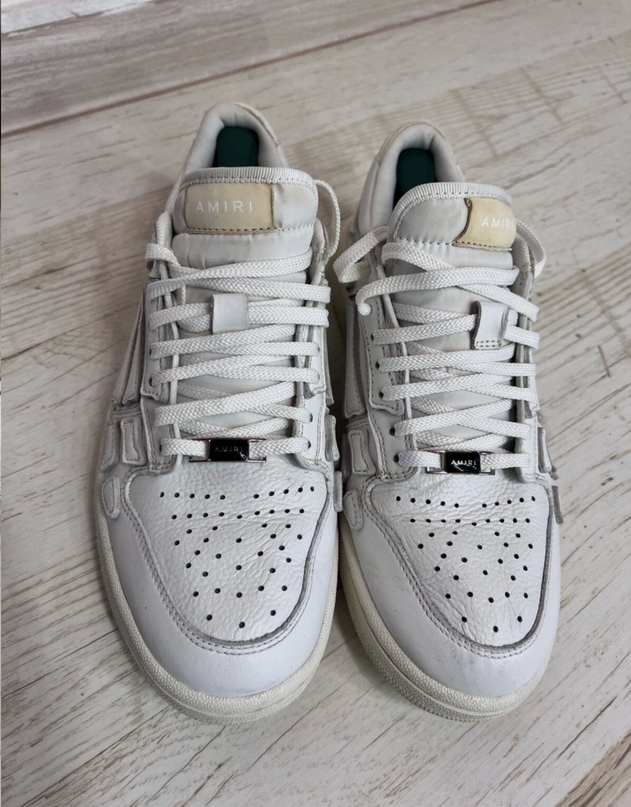 Amiri Amiri Skel Top Skeleton Sneakers 41 Leather Shoes Size US 8 / EU 41 - 6 Thumbnail