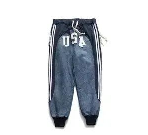 Japanese Brand × Jean 20AW Indigo Union Japan Navy Denim Patchwork USA Pants Size US 32 / EU 48 - 1 Thumbnail