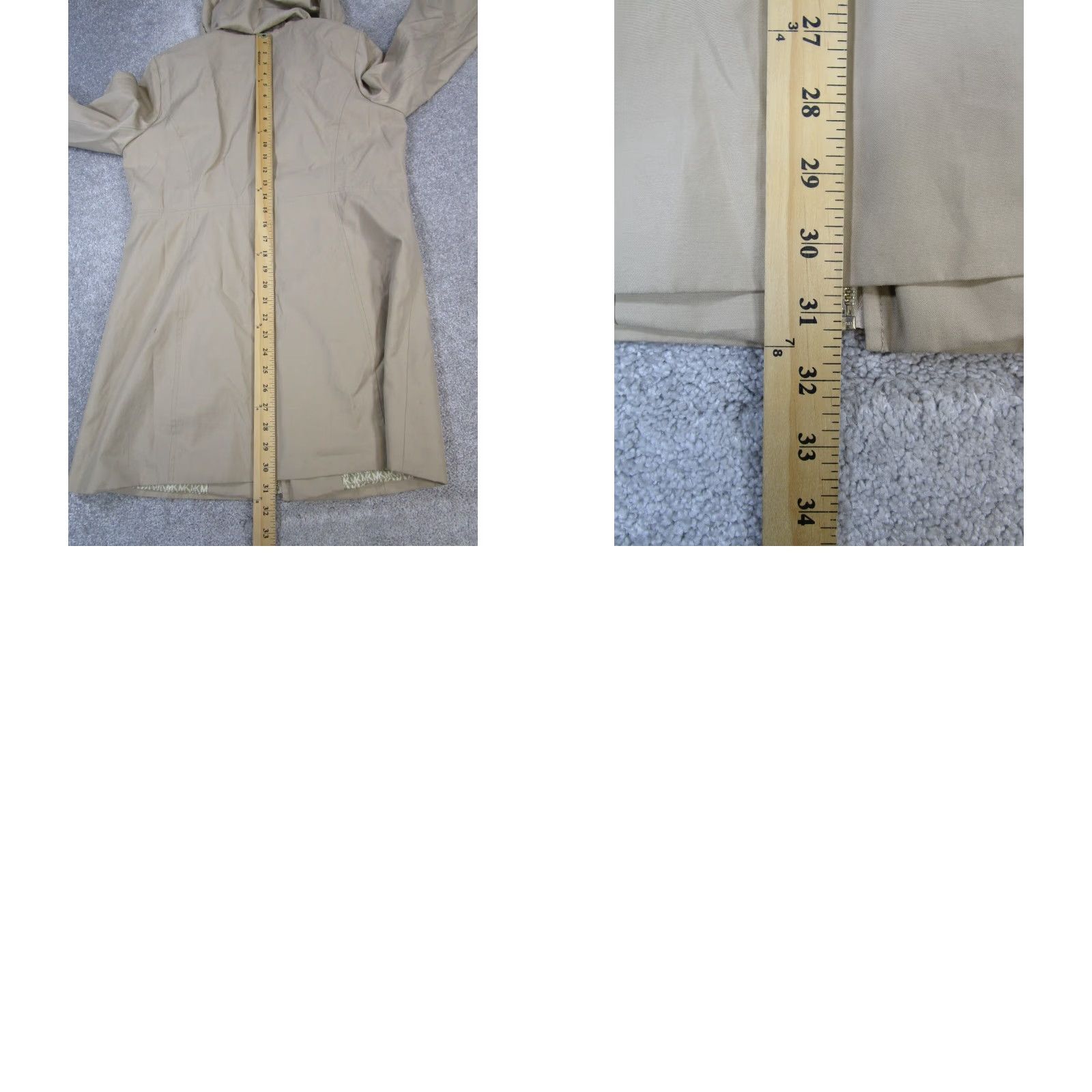 Michael Kors Michael Kors Jacket Womens Medium Khaki Cotton Blend Size M / US 6-8 / IT 42-44 - 8 Thumbnail