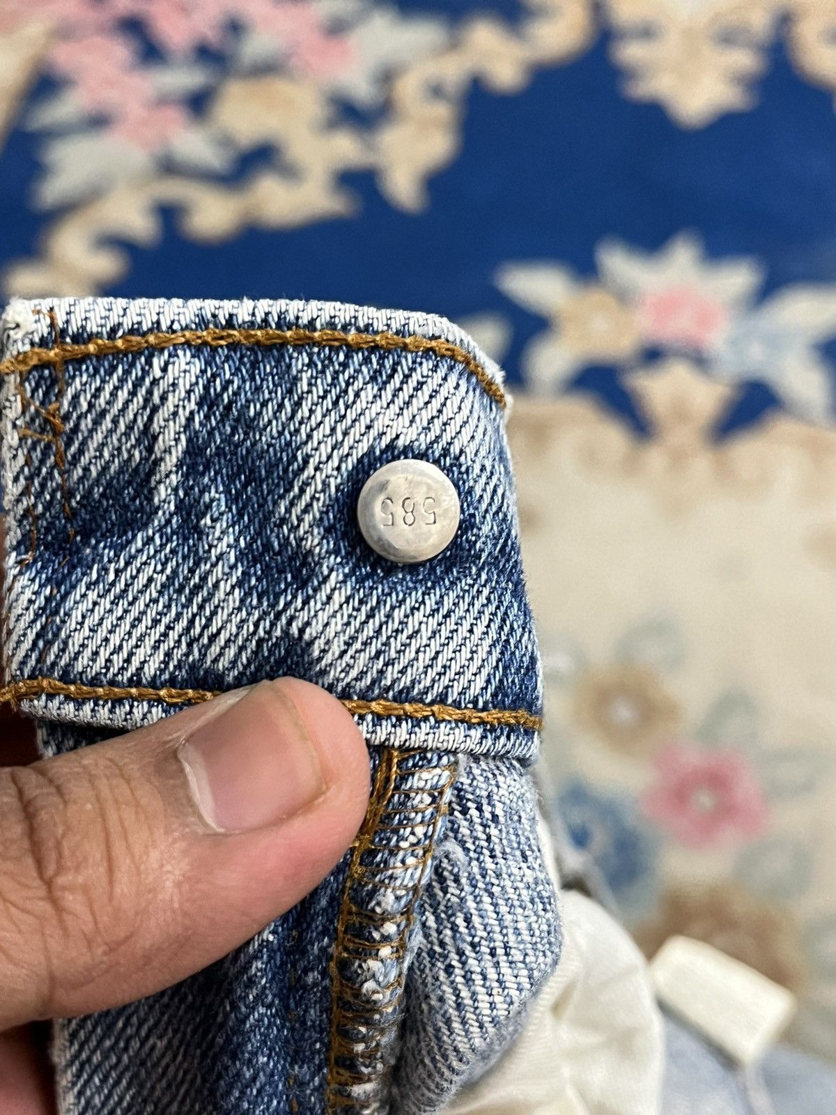 Levi's Levis 80’s 505 Disstressed Denim Size US 29 - 7 Thumbnail