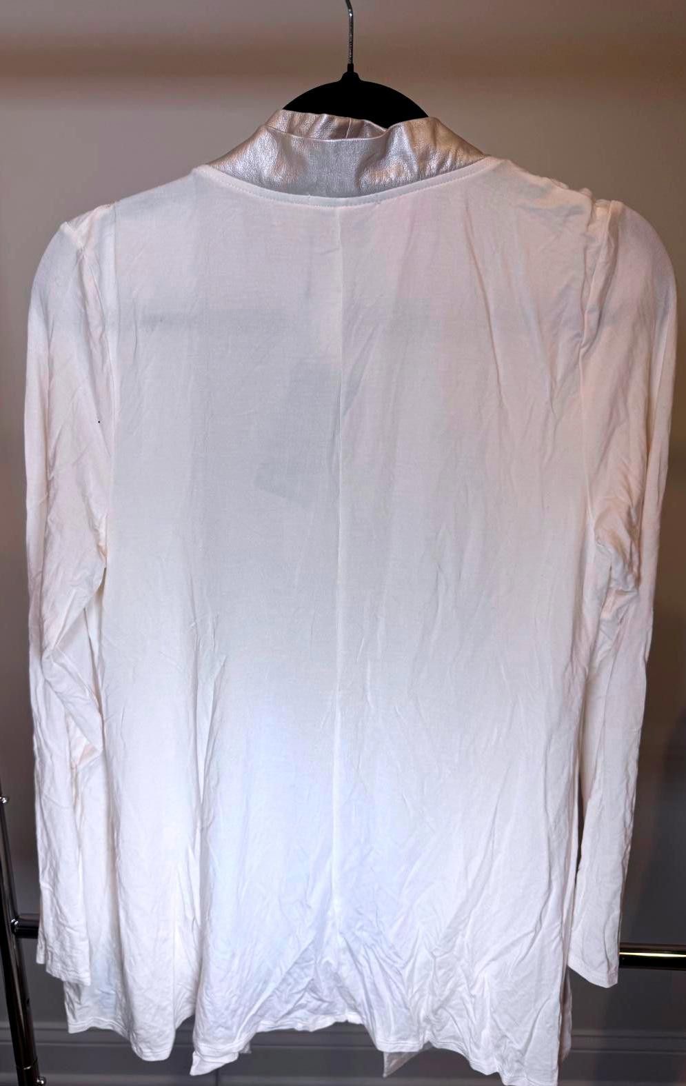 Designer LYSSE Elegant Open Front Cardigan - Brand New Size L / US 10 / IT 46 - 3 Thumbnail