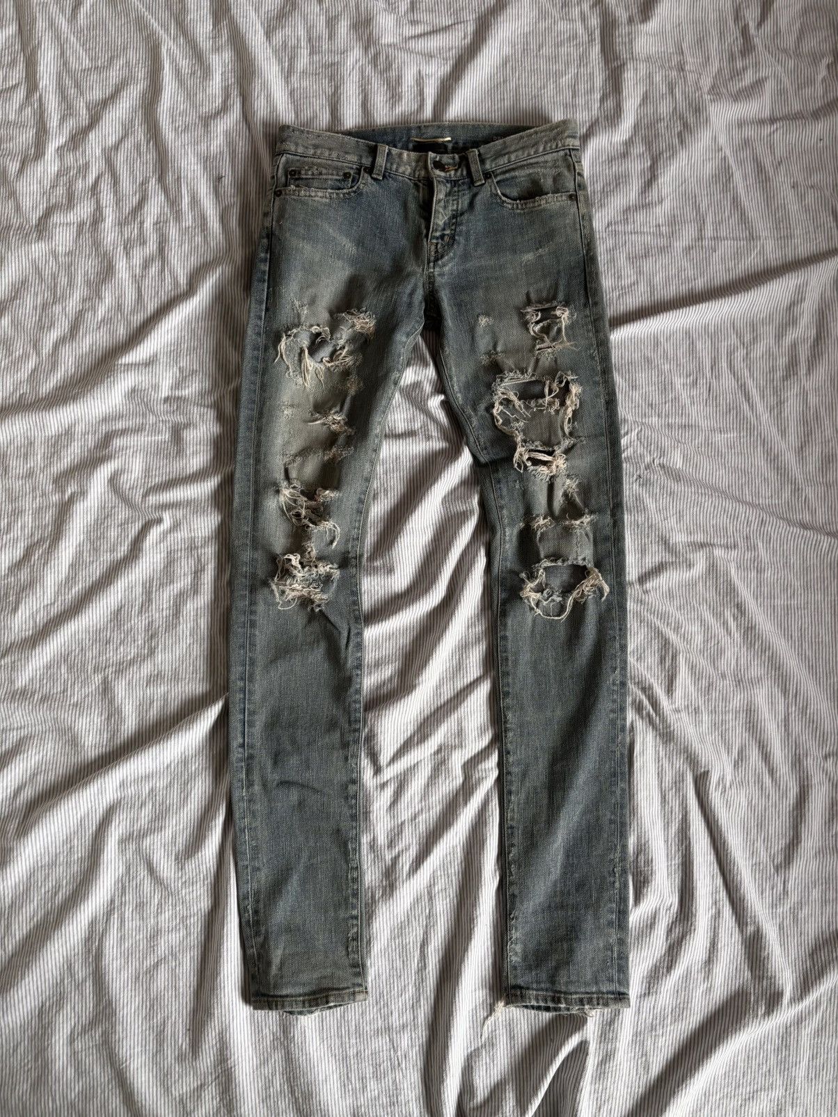 HEDI SLIMANE SAINT LAURENT PARIS SS15 “PSYCH” SWEATSHIRT main image 0