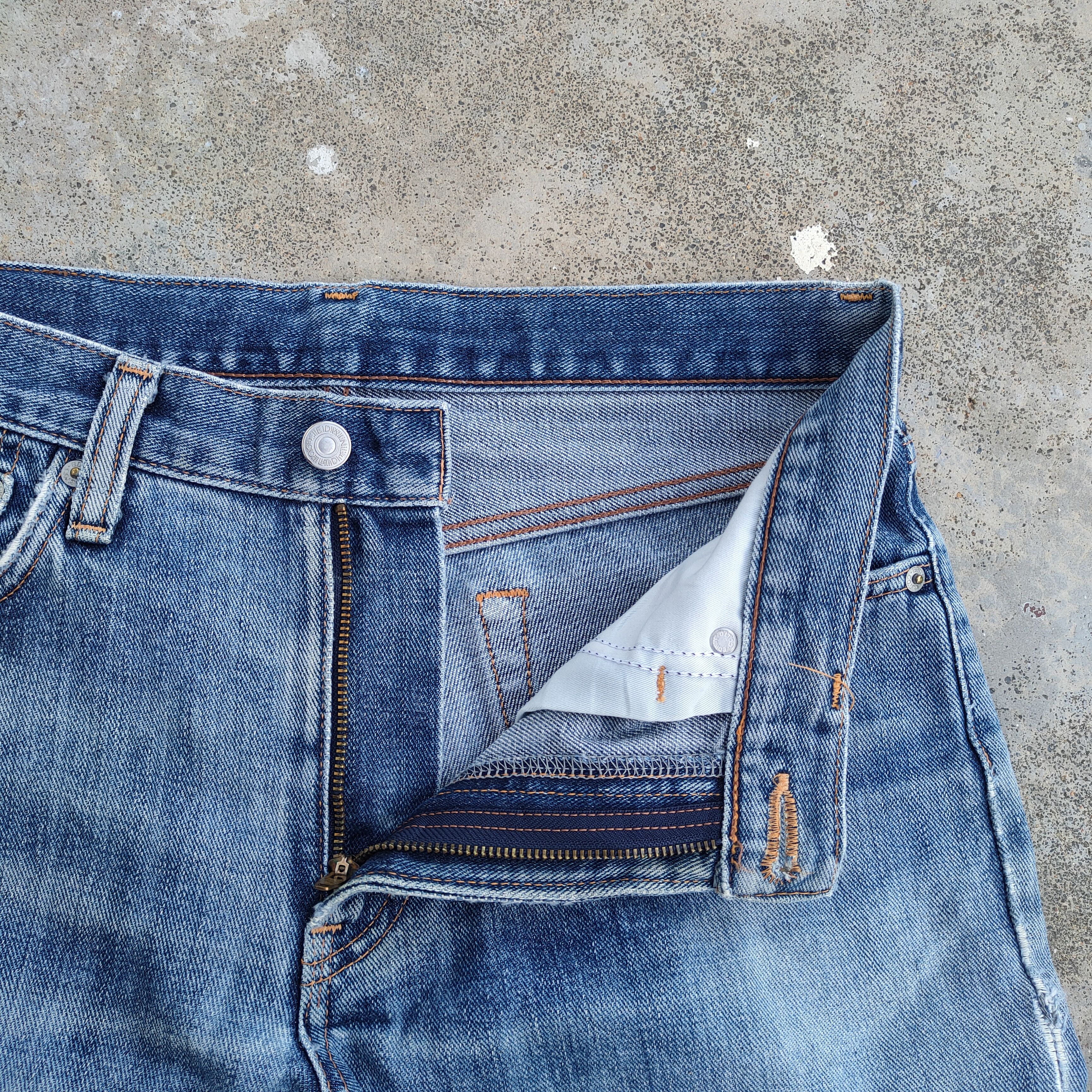 Edwin × Jean × Vintage W31 VINTAGE EDWIN FADED JEANS DENIM PANTS Size US 31 - 9 Thumbnail