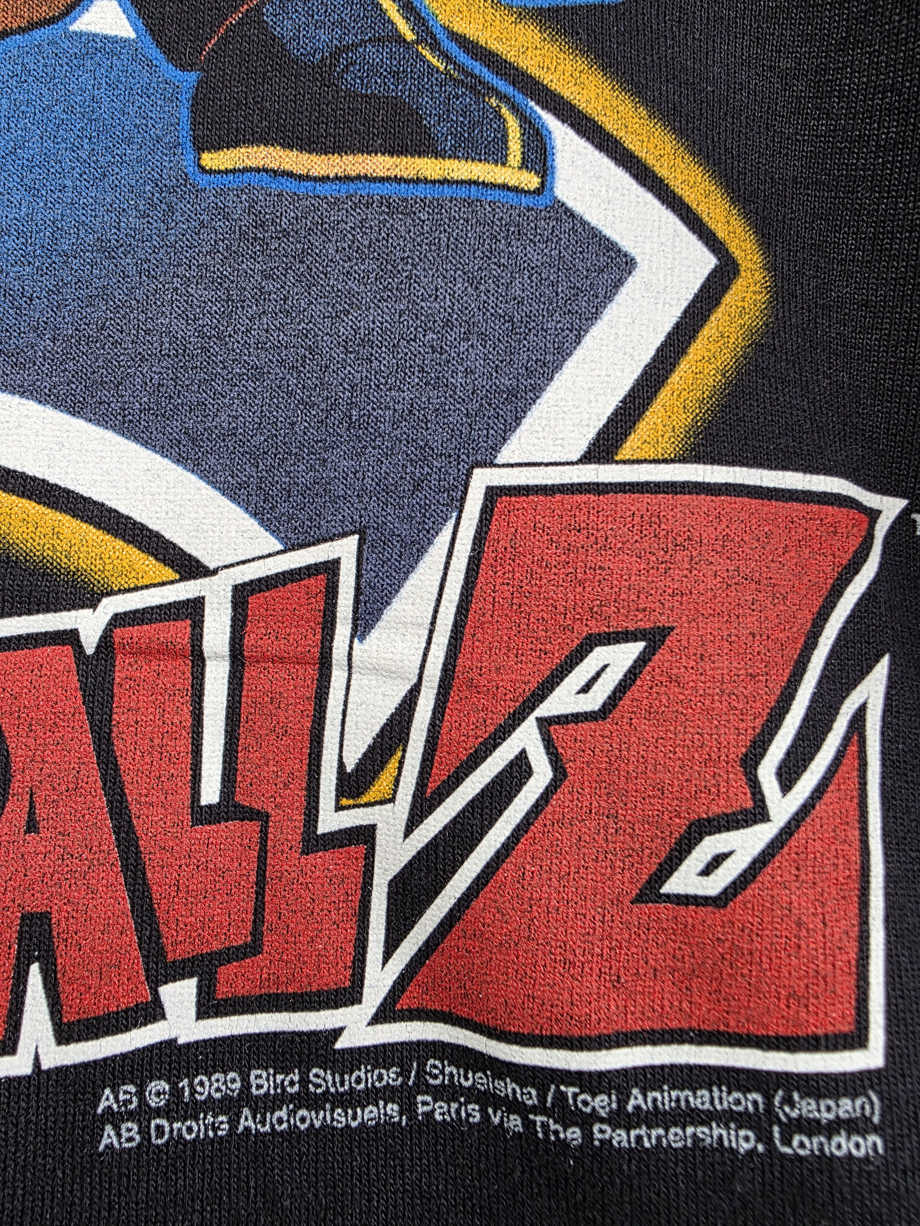 Anime × Vintage 90s Dragon Ball Z Goku Sword Anime tee M Size US M / EU 48-50 / 2 - 4 Thumbnail