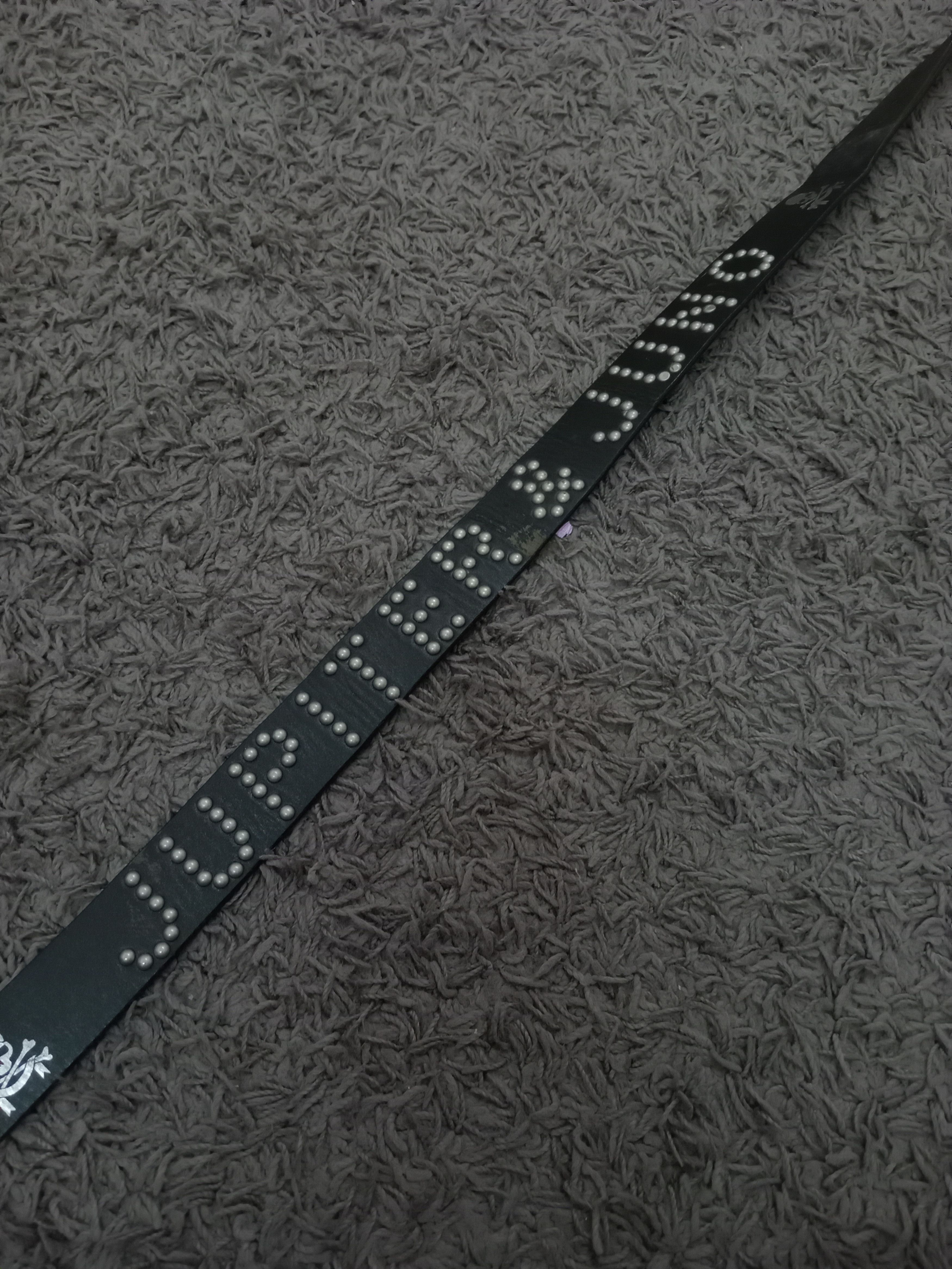 Japanese Brand Vintage Jupiter Juno Studded Leather Belt Size 34 - 6 Thumbnail