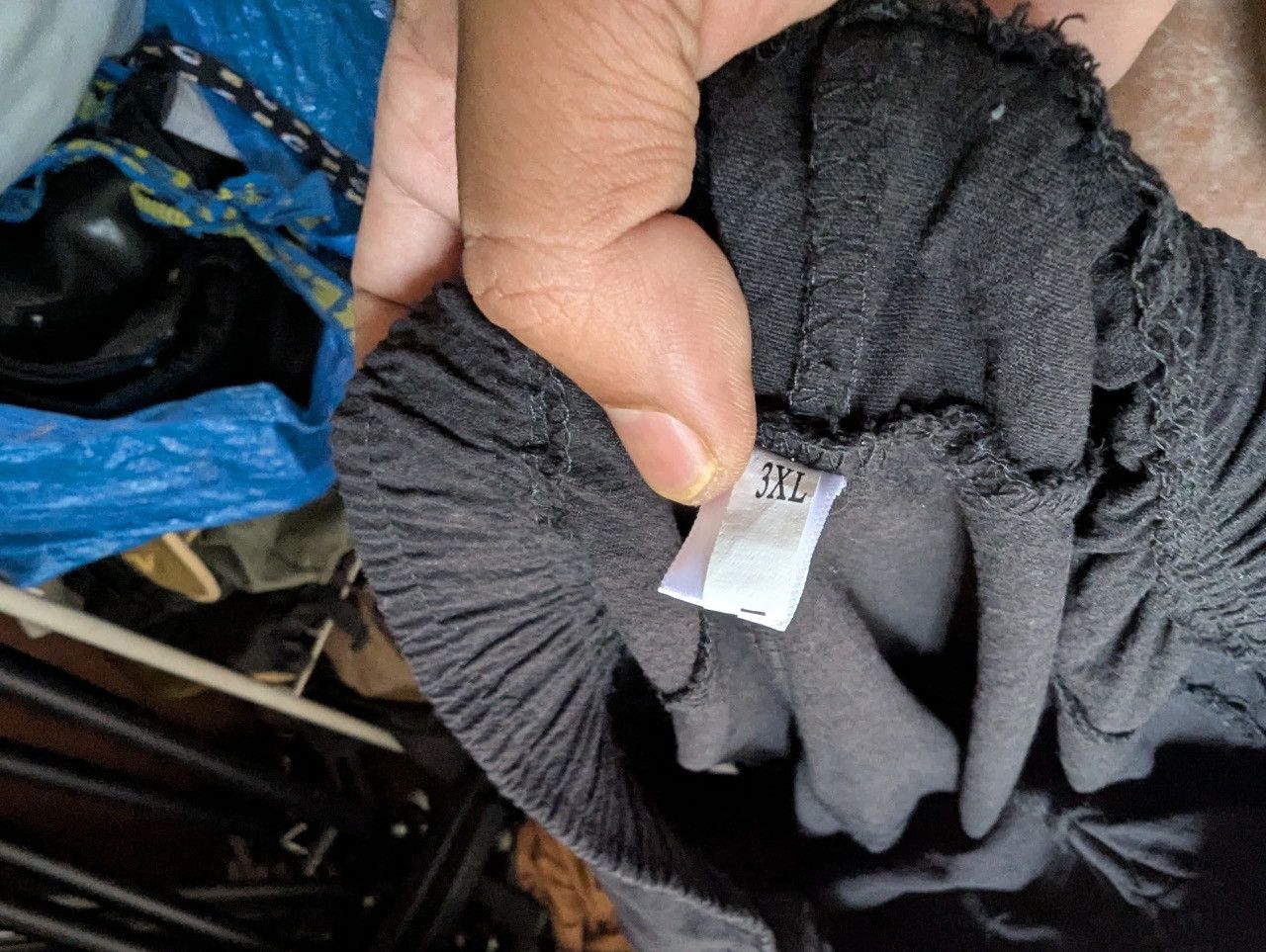 Japanese Brand Drop Crotch Pants NVZHUANG Size US 34 / EU 50 - 6 Thumbnail