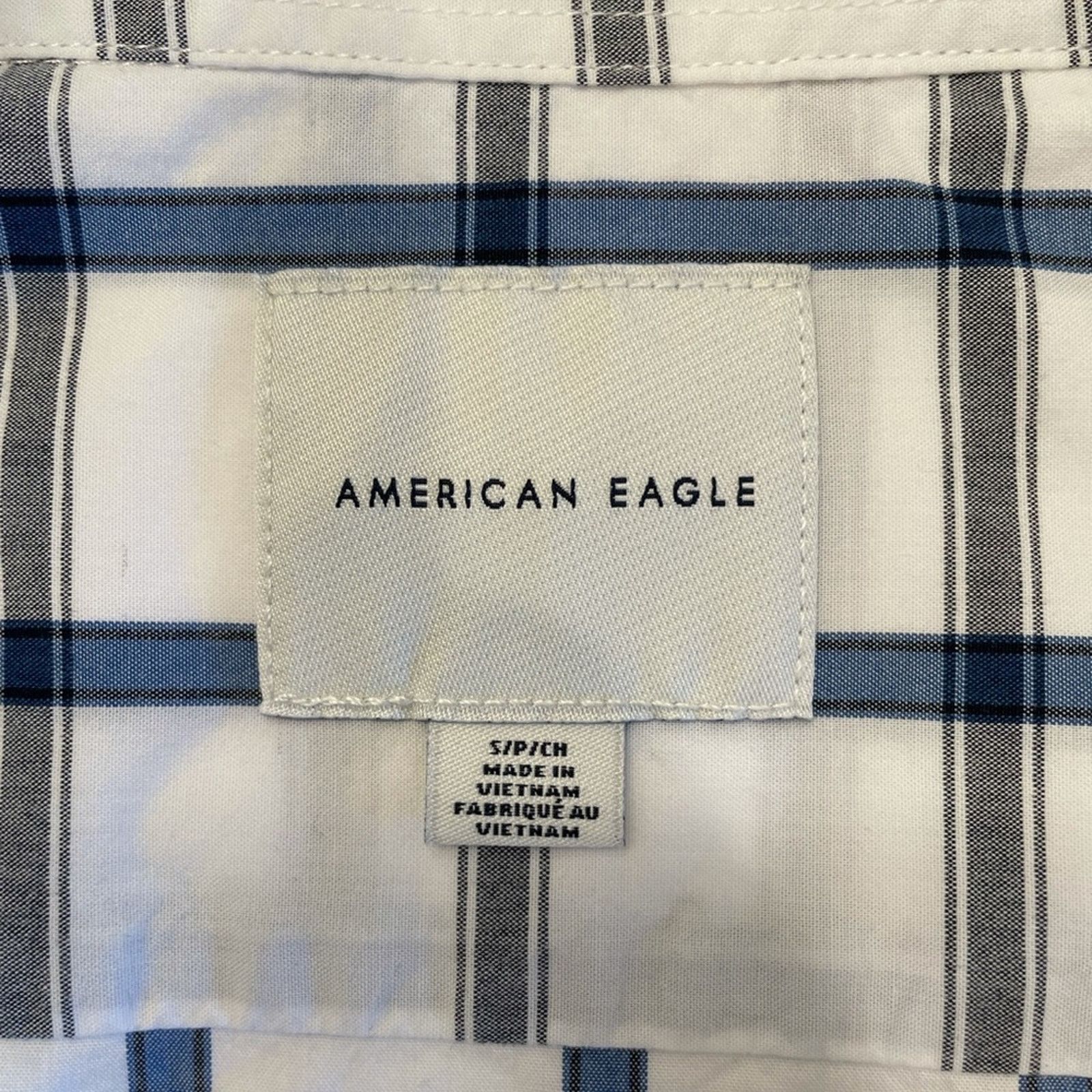 American Eagle Outfitters American Eagle Outfitters Plaid Poplin Button Down Shirt Size US S / EU 44-46 / 1 - 7 Thumbnail