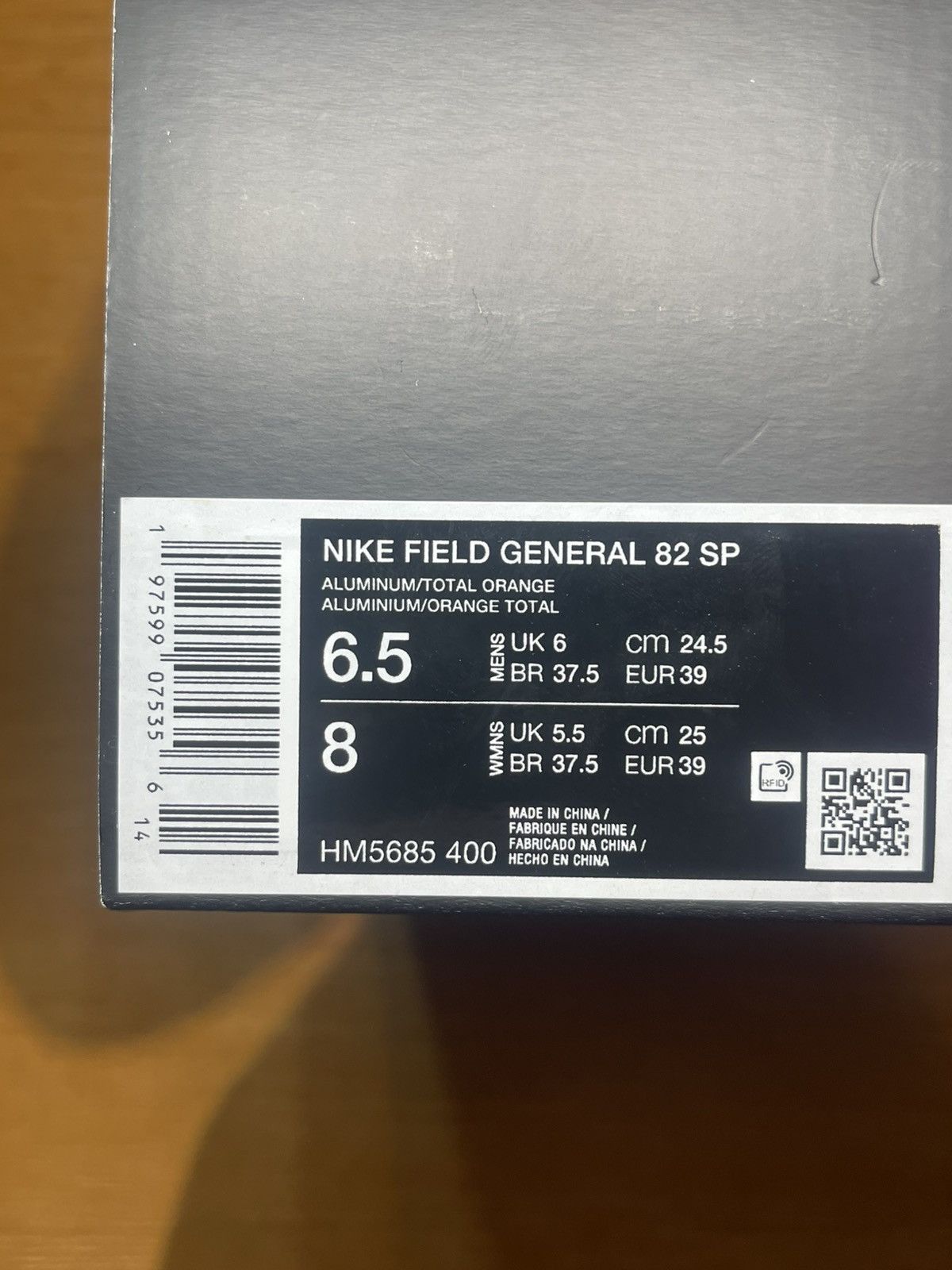 Nike Nike Field General 82 SP Size US 9 / IT 39 - 10 Thumbnail