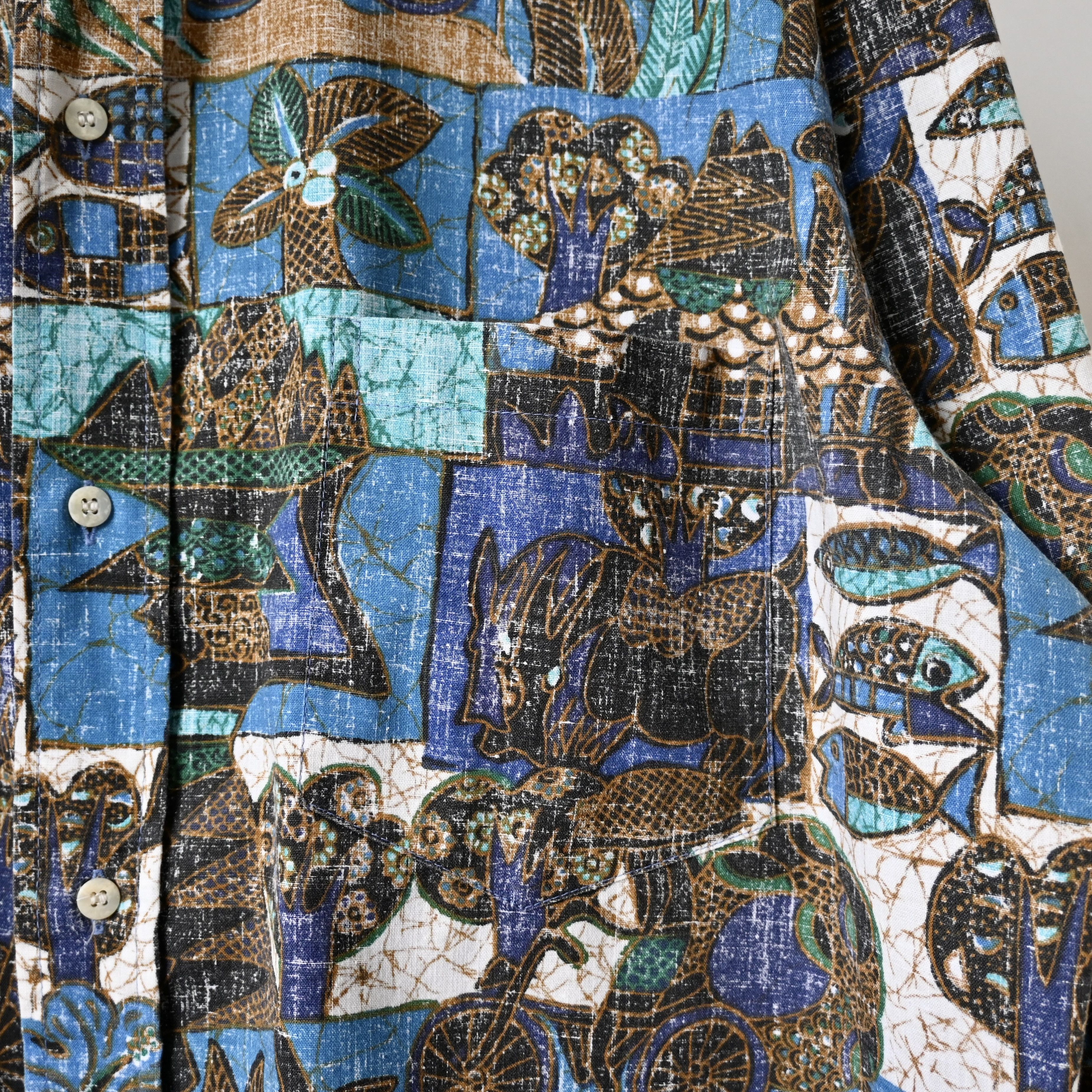 Reyn Spooner VTG 90s Reyn Spooner long sleeve hawaiian shirt made in USA Size US L / EU 52-54 / 3 - 9 Thumbnail