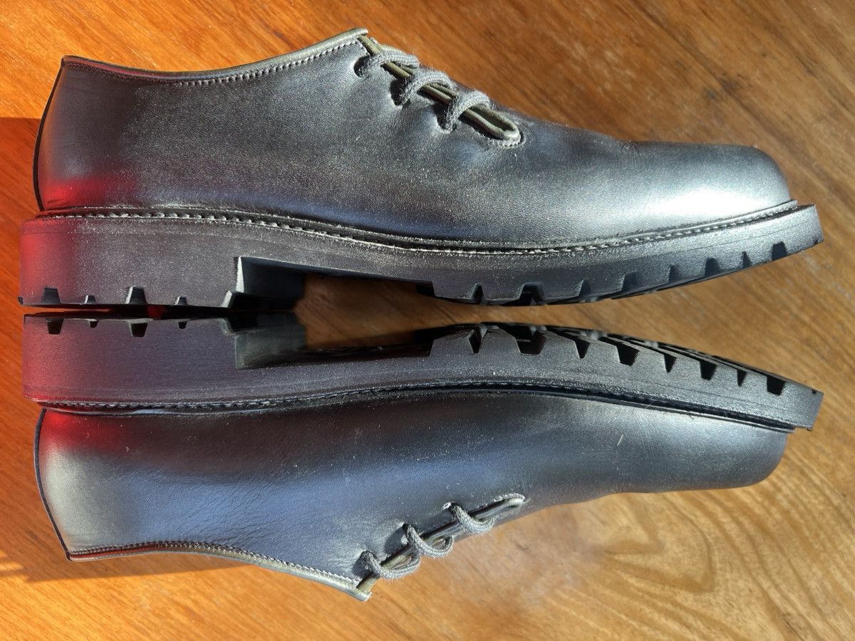 Ludwig Reiter Ludwig Reiter Haferl Black Leather Shoes Size 11.5 Size US 11.5 / EU 44-45 - 3 Thumbnail