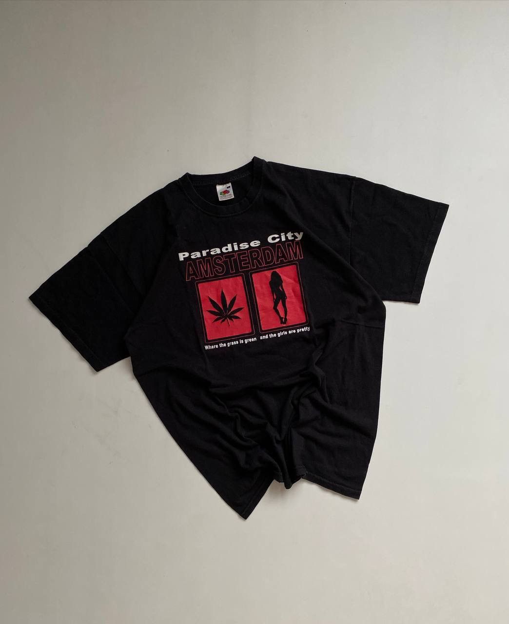 Vintage Vintage paradise city PUSSY EVOLUTION IN AMSTERDAM T-shirt Size US L / EU 52-54 / 3 - 1 Thumbnail