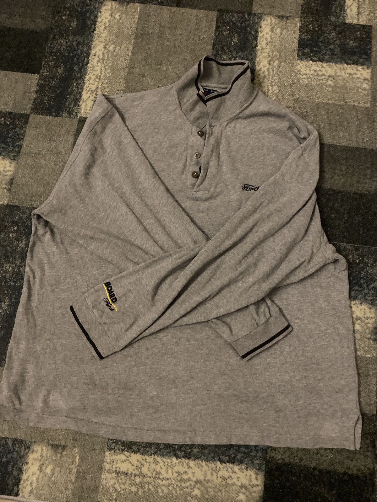 Ford Ford Long Sleeve Button-Up Shirt Size US XXL / EU 58 / 5 - 1 Preview