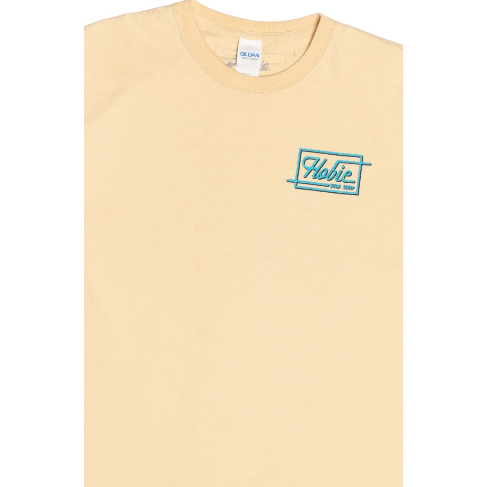 Gildan Hobie Surf Shop Logo T-Shirt Unisex Adults Medium White 2010s Vintage Gildan Shirt Mens Womens Girls Boys Size US M / EU 48-50 / 2 - 3 Thumbnail