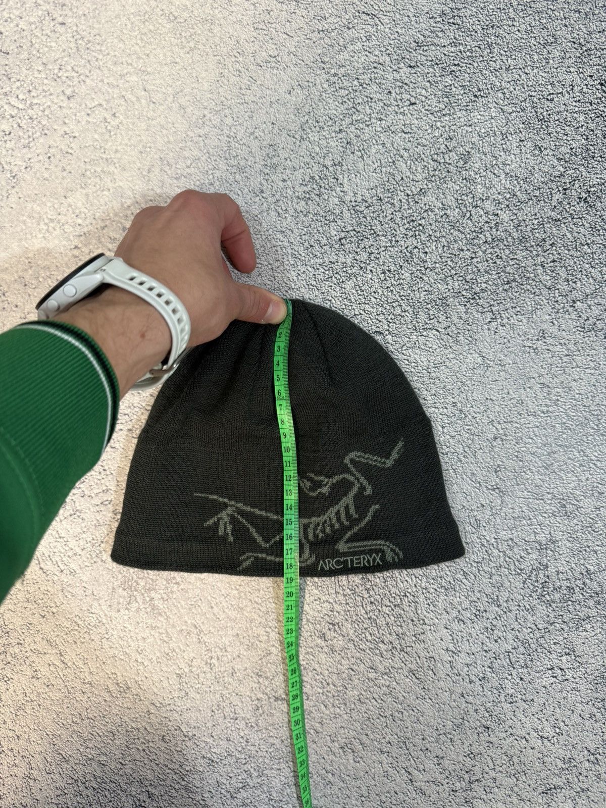 Arc'teryx Arc’teryx Wool Beanie Hat Mens Dark Green One Size Vintage Size ONE SIZE - 10 Thumbnail