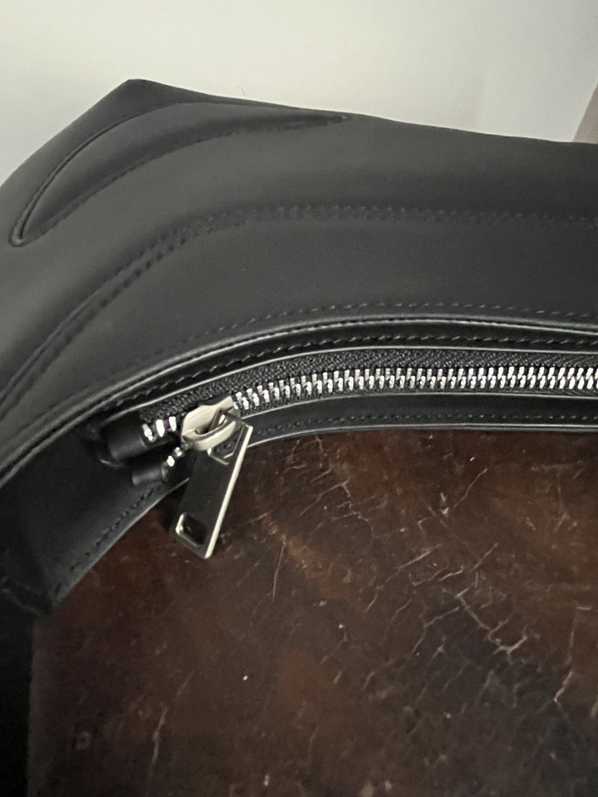 Japanese Brand × Urban Sophistication NEW Urban Sophistication Black Leather Harley Bag Purse Size ONE SIZE - 5 Thumbnail
