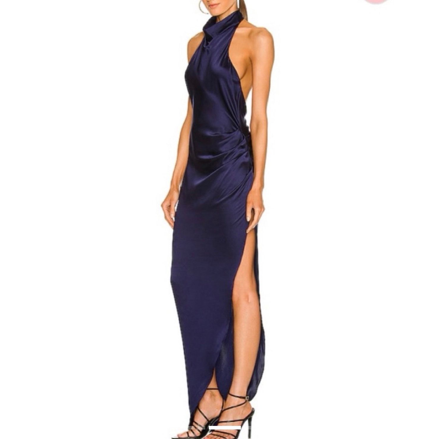 Amanda Uprichard Amanda Uprichard Revolve samba silk imperial blue dress Size XL / US 12-14 / IT 48-50 - 3 Thumbnail