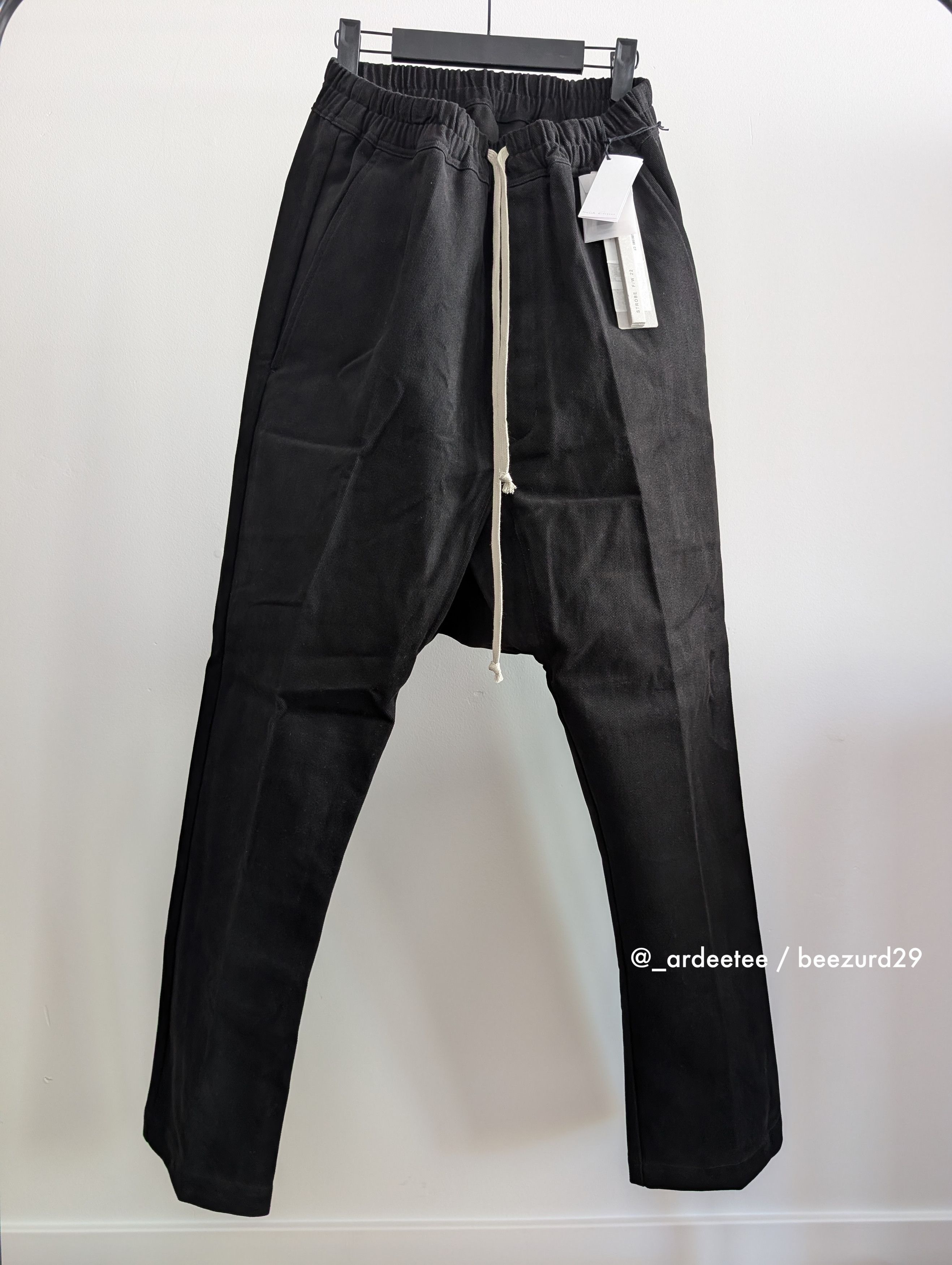 パンツ RICK OWENS drawstring long 48 27510482_57638970_600.jpg