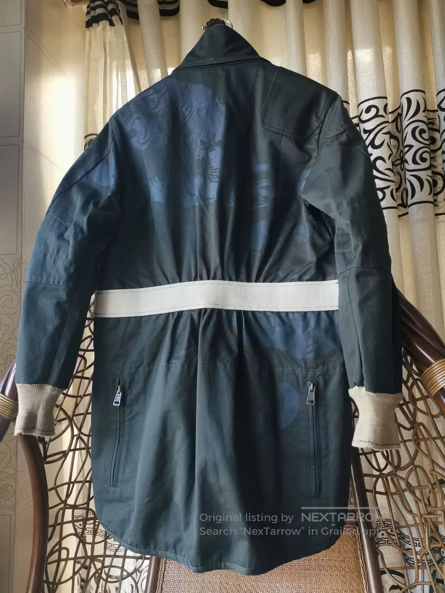 Valentino Valentino Camouflage Denim Coat. Size US L / EU 52-54 / 3 - 2 Thumbnail