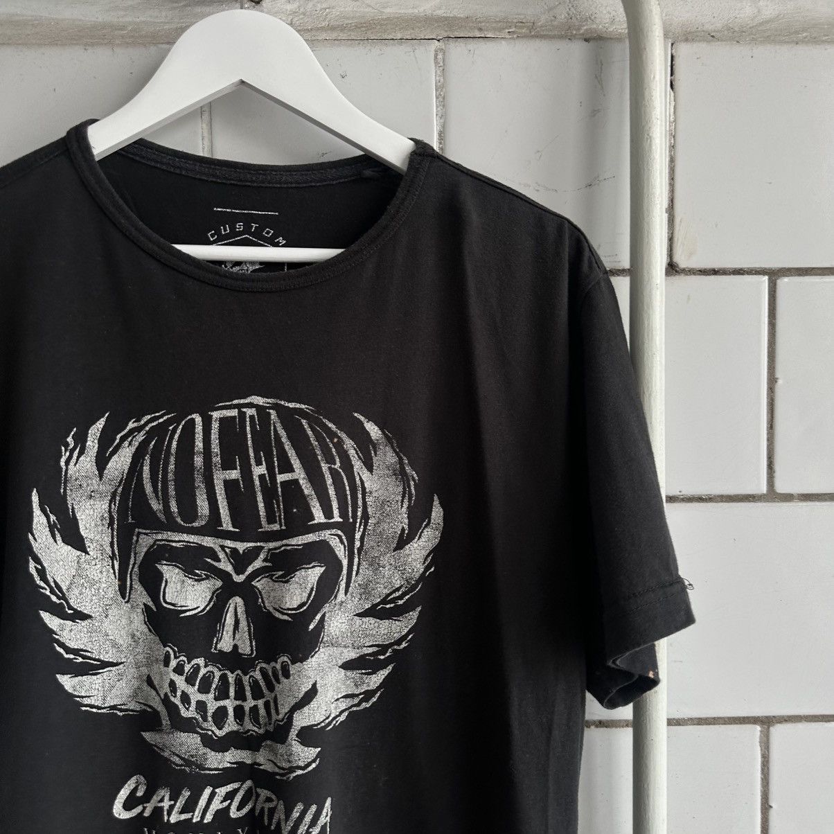 No Fear Vintage Japanese Style Adult No Fear Motox T-shirts Big Logo Size US L / EU 52-54 / 3 - 3 Thumbnail