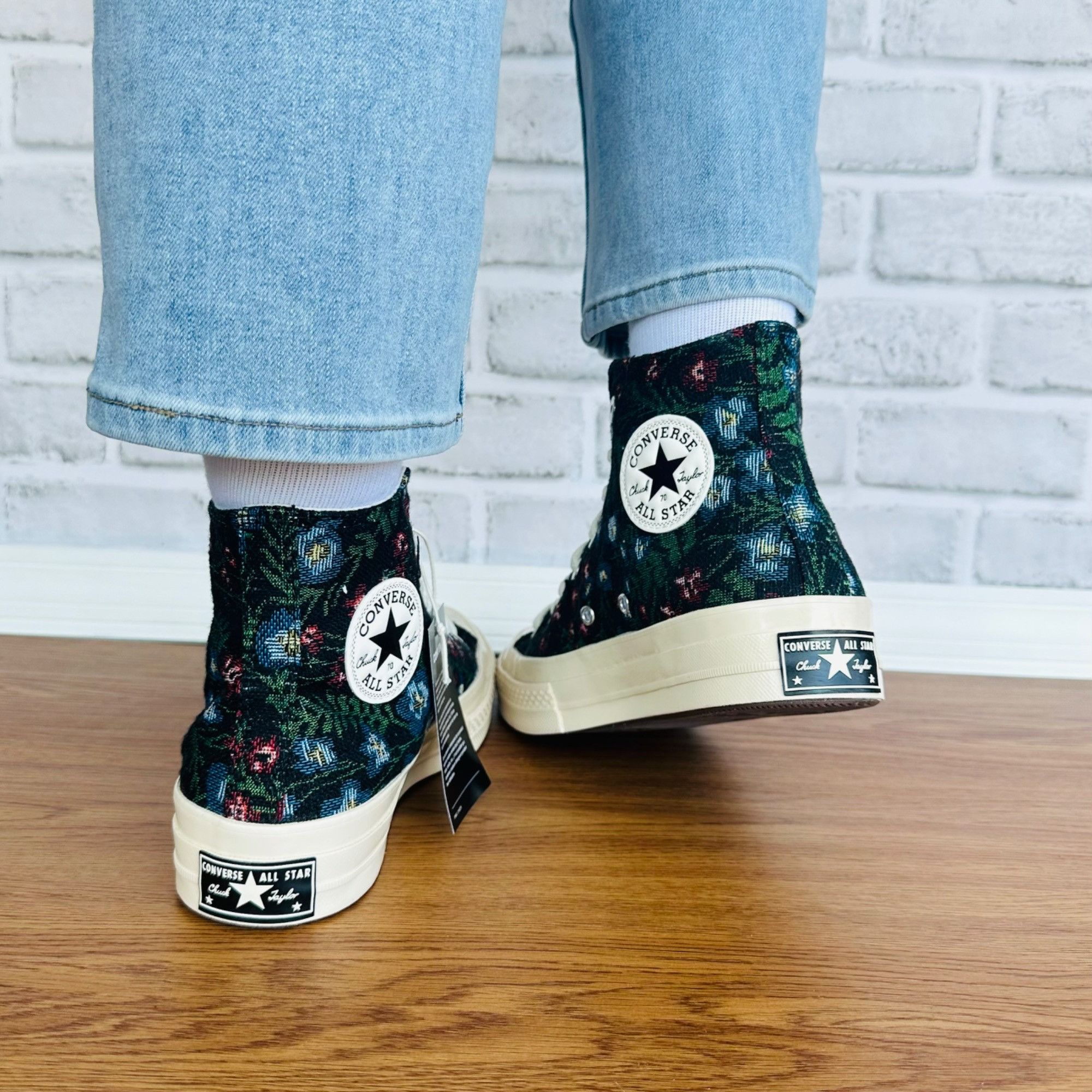 ❤️❤️❤️Converse Chuck 70 Floral Tapestry Hi Size Women's Sh