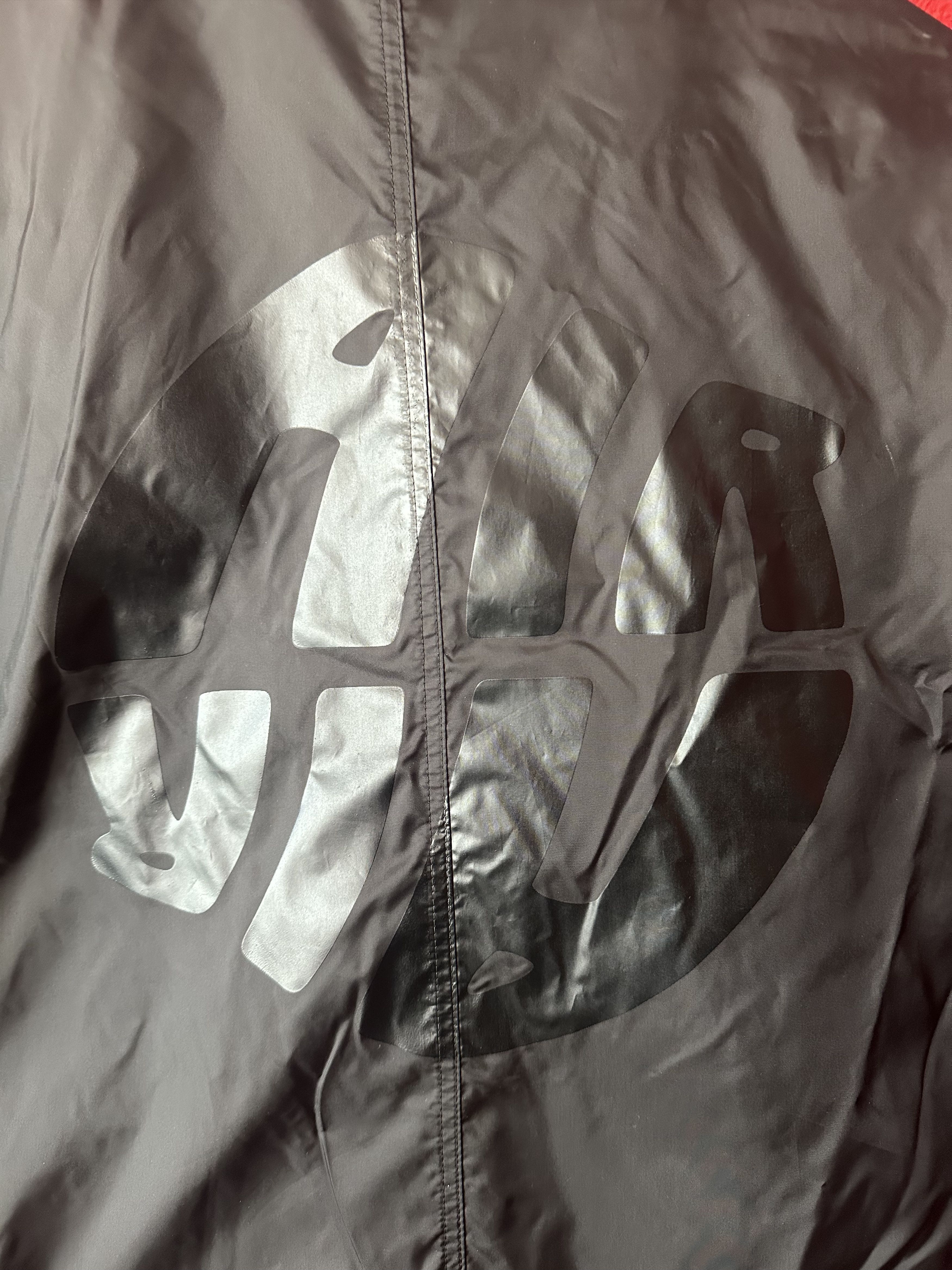 Comme des Garcons × Nike Comme des Garcons Black x Nike Air Hooded Coach Jacket Size US L / EU 52-54 / 3 - 2 Thumbnail