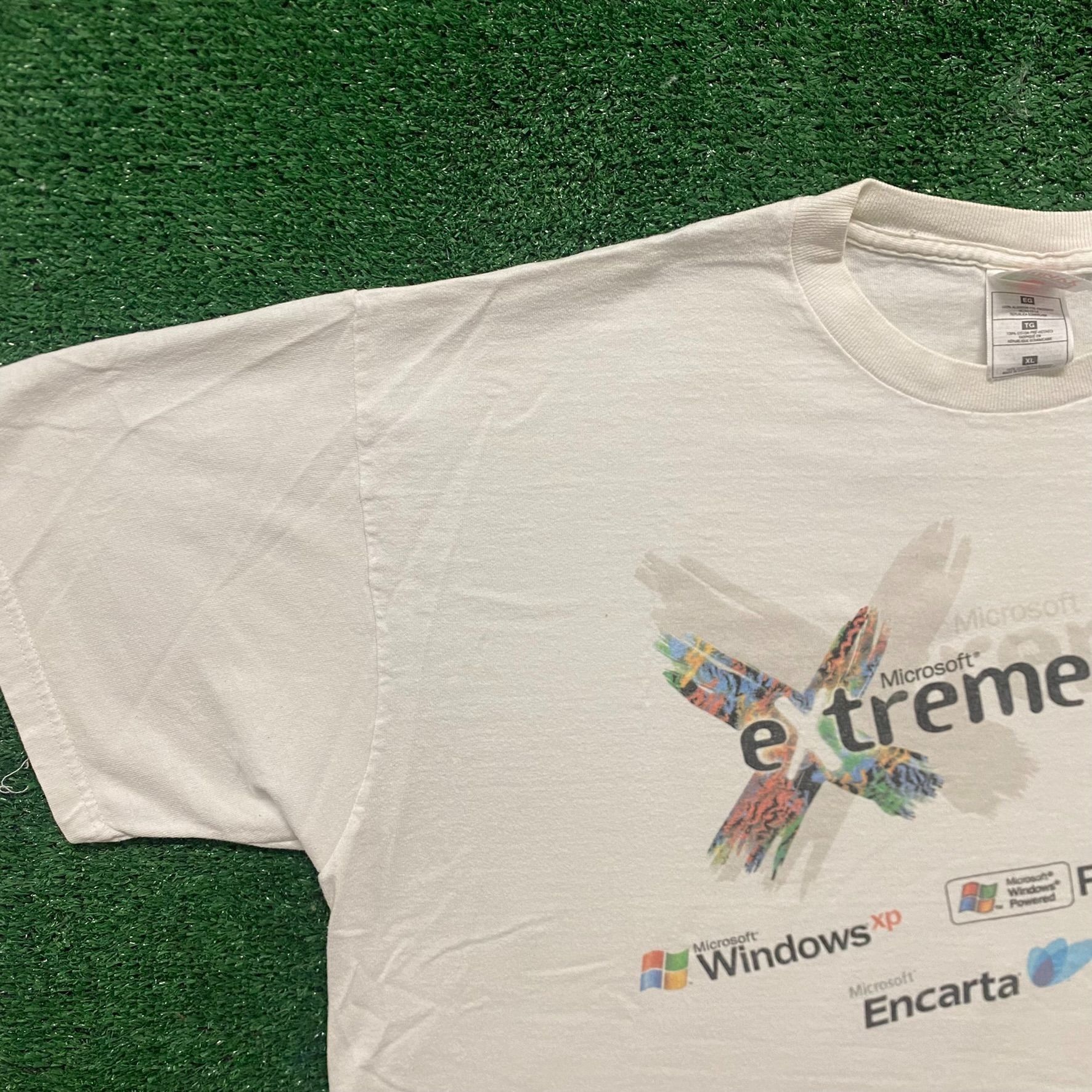 90s USA製ヴィンテージ　Windows XP Tシャツ マイクロソフト 90s USA製ヴィンテージ Windows XP Tシャツ マイクロソフト トップス