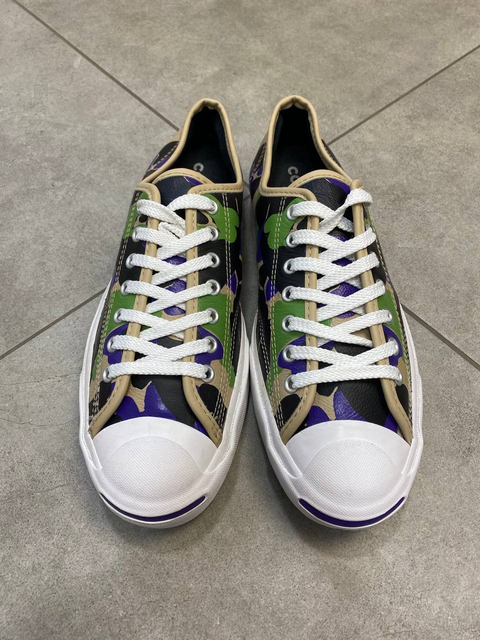 Converse Converse 70s Archive Print Jack Purcell Low Camo Shoes Size US 9 / EU 42 - 3 Thumbnail